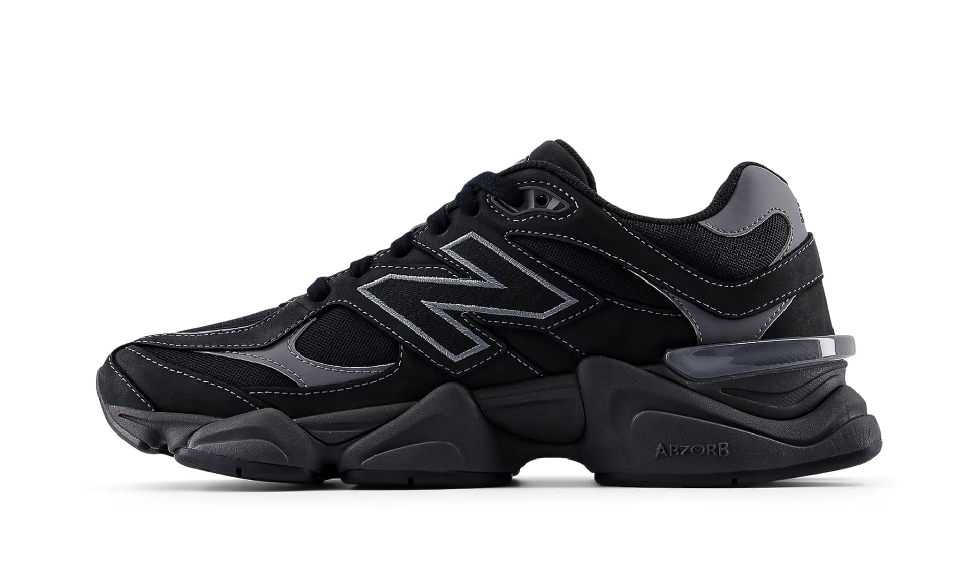 New Balance 9060 Mono Black | OVERCEZ