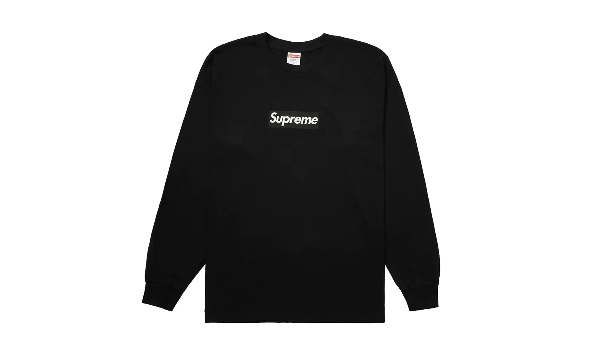 Supreme Box Logo L/S Tee Black
