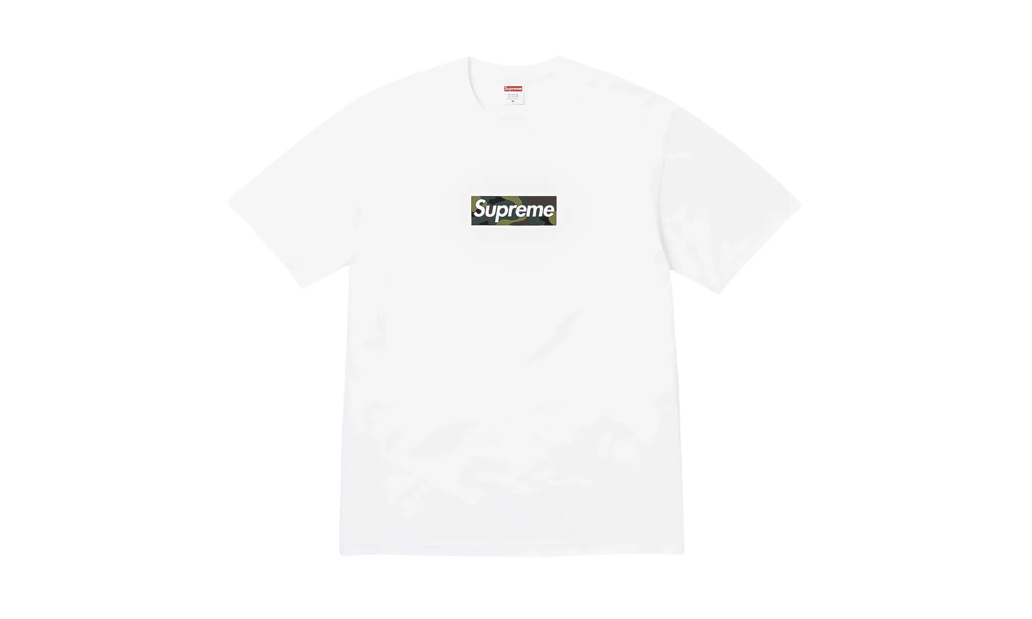 Supreme Box Logo Tee White (FW23) | OVERCEZ