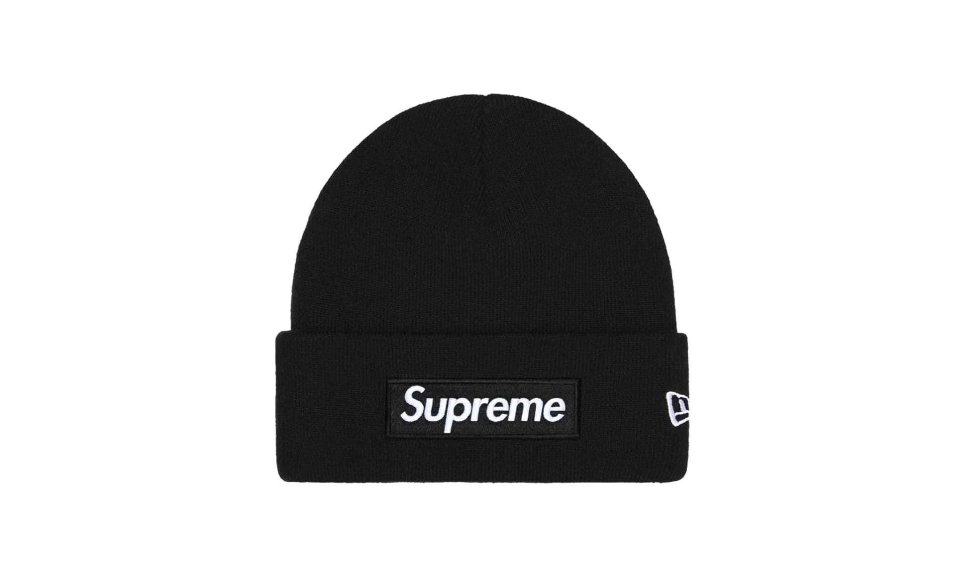 Supreme New Era Box Logo Beanie Black (FW24)