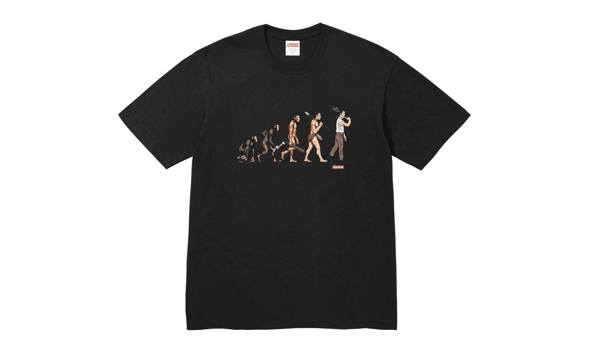 Supreme Evolution Tee Black | OVERCEZ