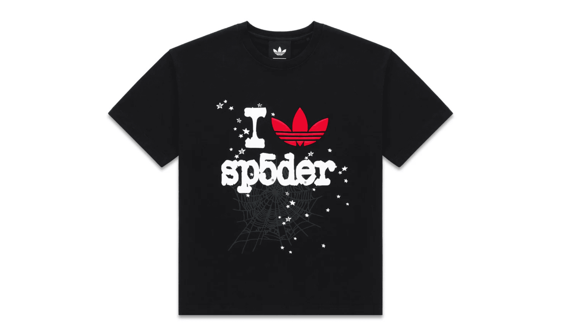 Sp5der x Adidas Souvenir Tee Black