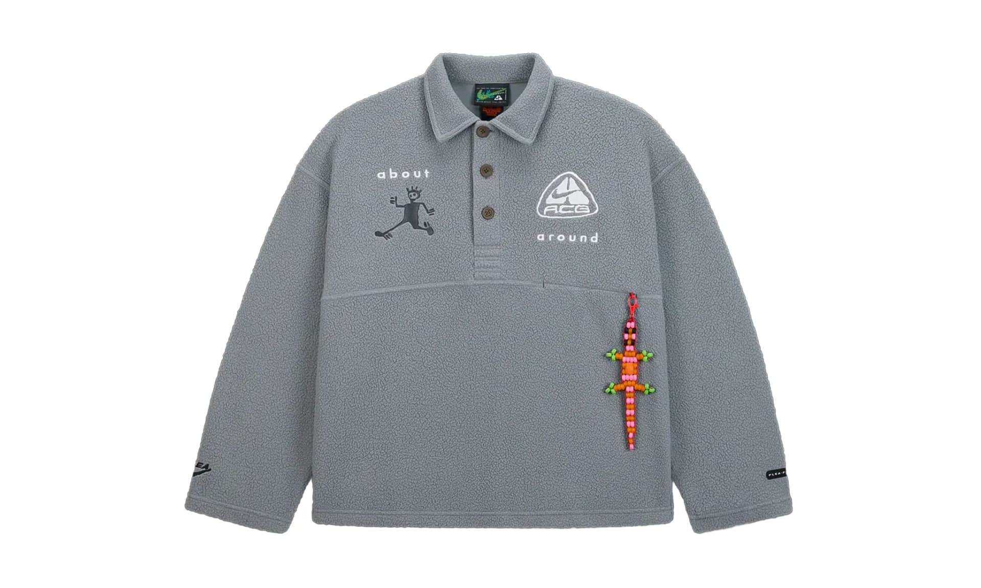 Nike ACG x CPFM L/S Polo Grey | OVERCEZ
