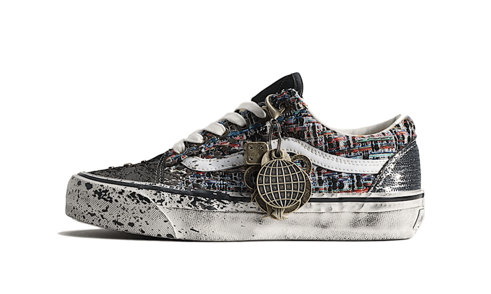 Vans Premium Old Skool Charms Black Grey | OVERCEZ