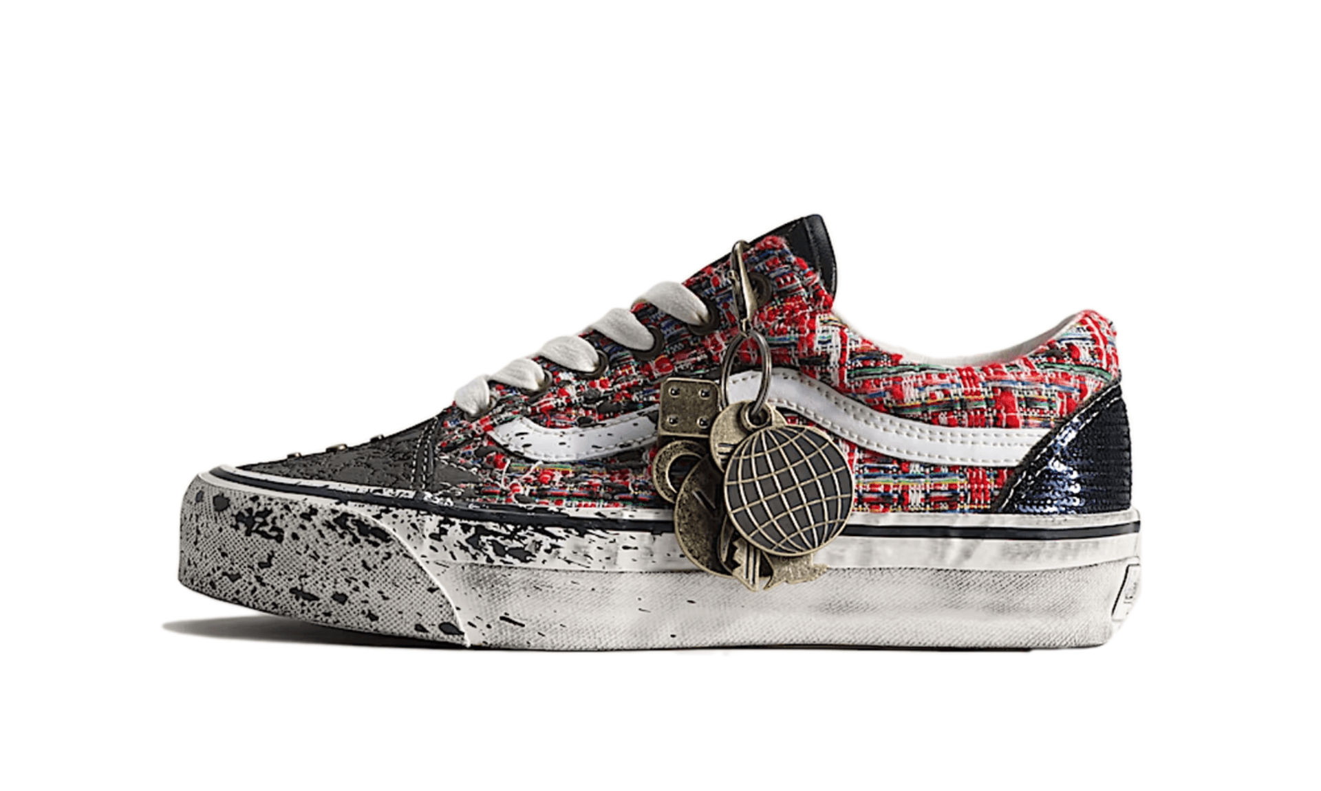 Vans Premium Old Skool Charms Red Black | OVERCEZ