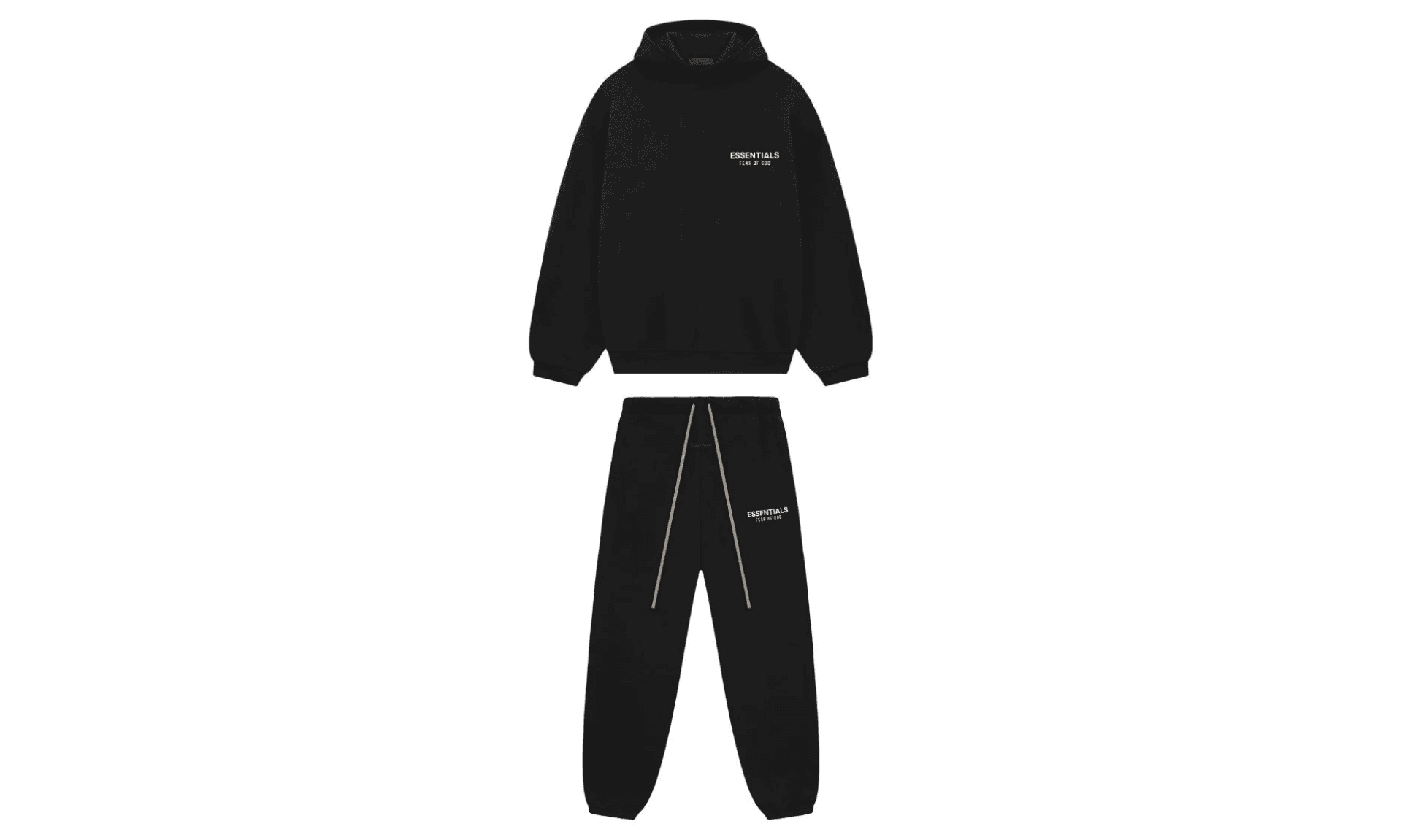 Fear of God Essentials Fleece Set Black