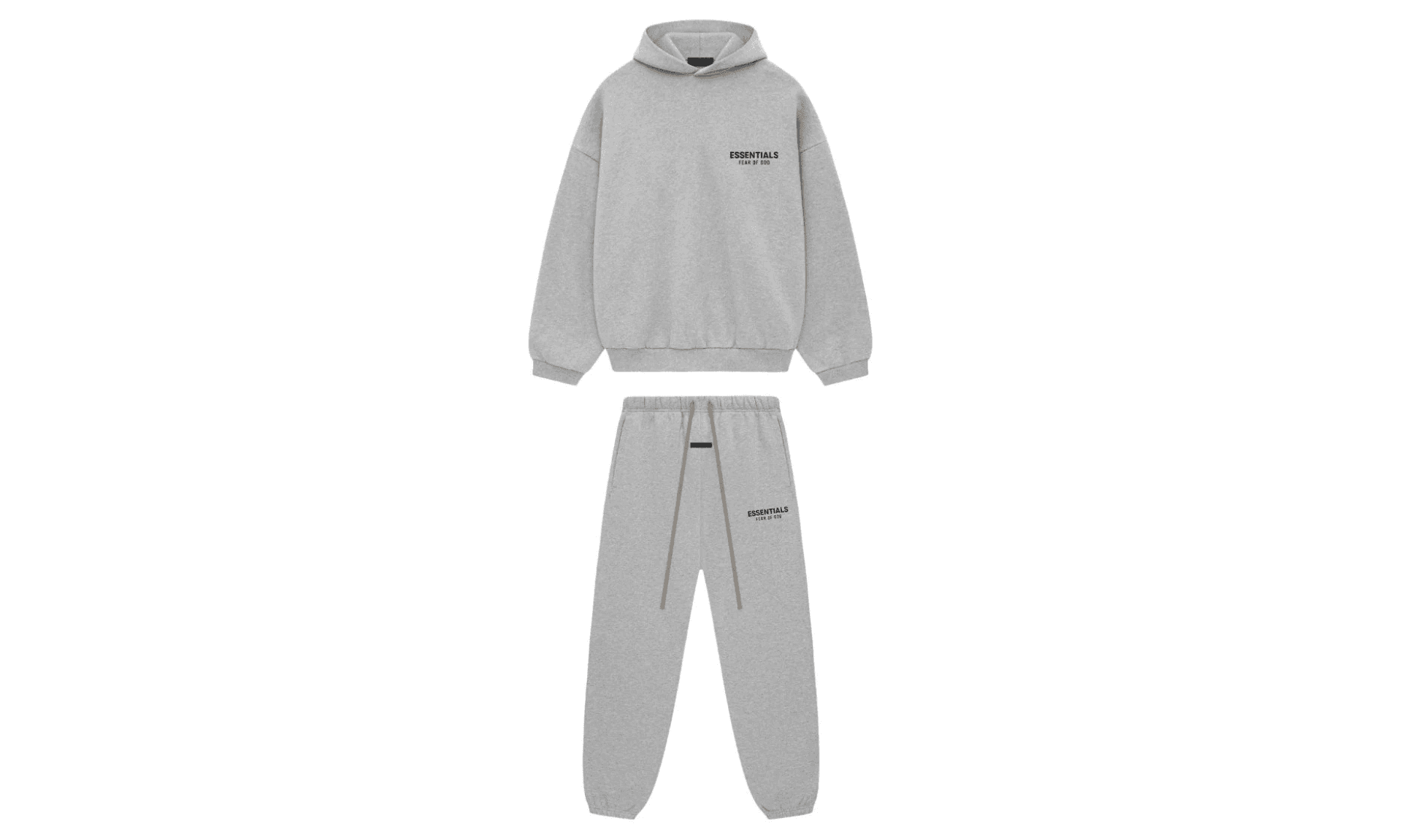 Fear of God Essentials Fleece Set Light Heather Gray