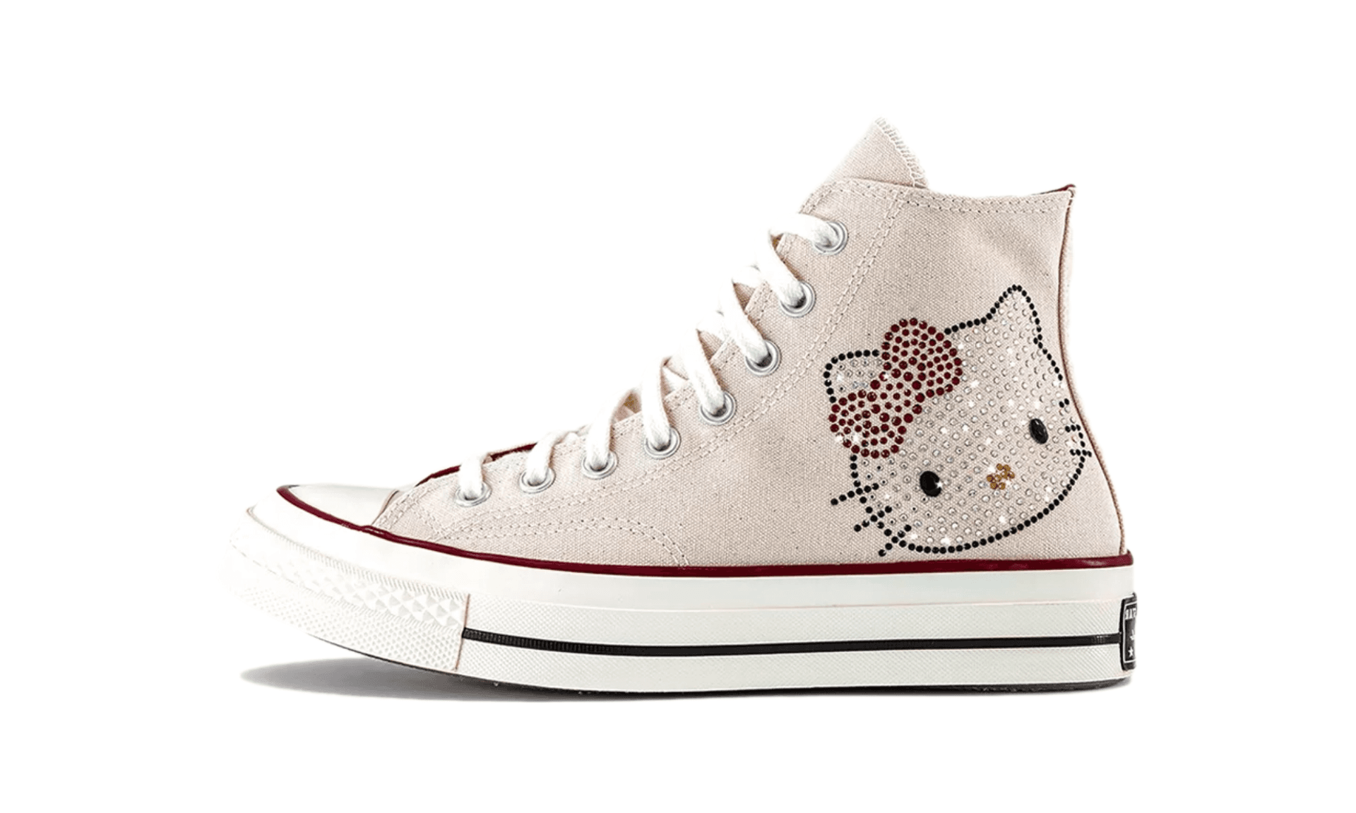Converse Chuck 70 Hi Hello Kitty Swarovski Egret | OVERCEZ