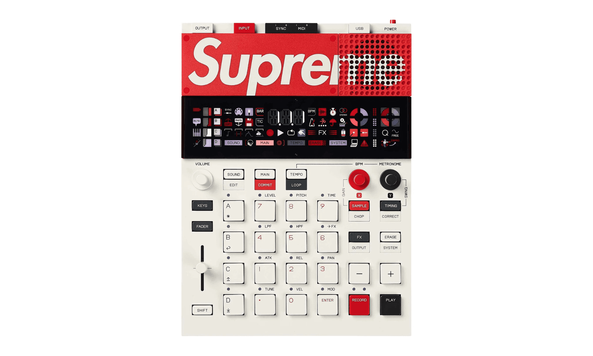 Supreme teenage engineering EP-133 K.O. II Sampler | OVERCEZ