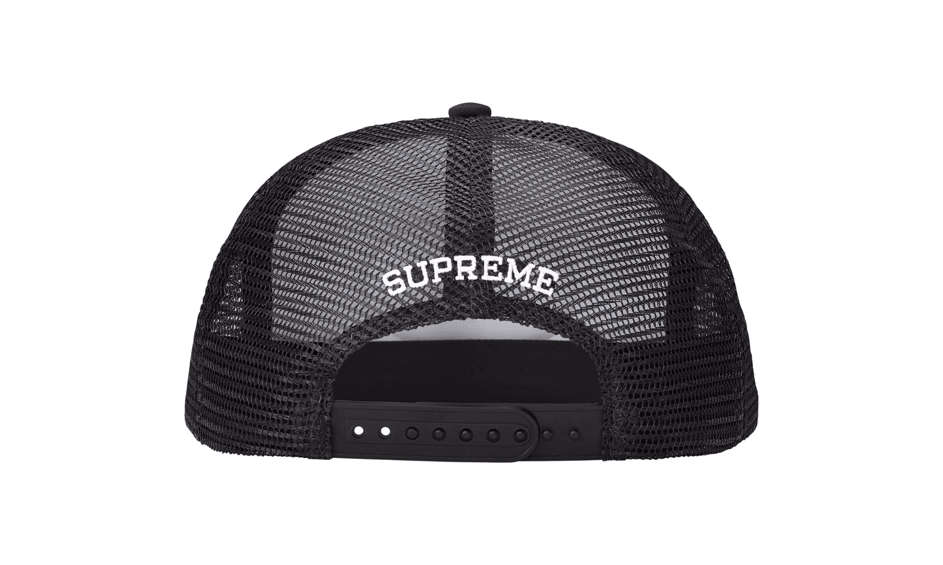 Supreme Playboy Mesh Back 5-Panel Black | OVERCEZ
