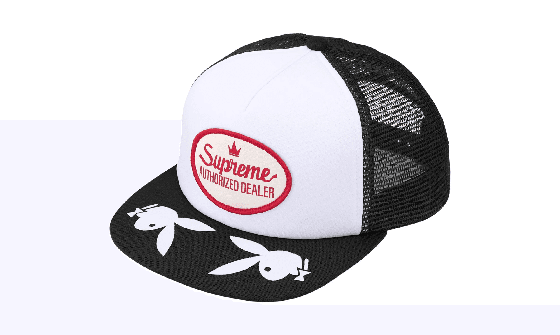 Supreme Playboy Mesh Back 5-Panel Black