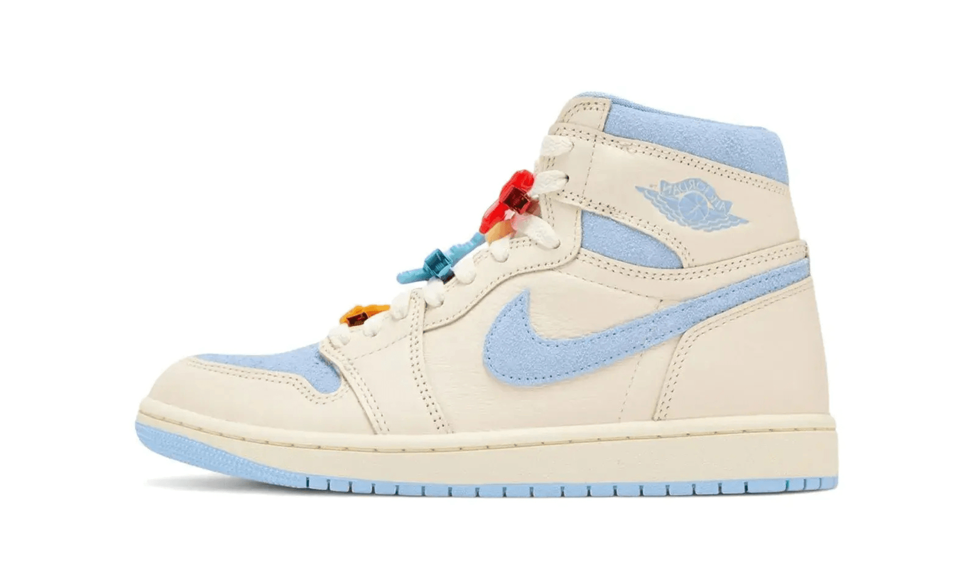 Air Jordan 1 Retro High OG Pale Ivory Psychic Blue (W) | OVERCEZ