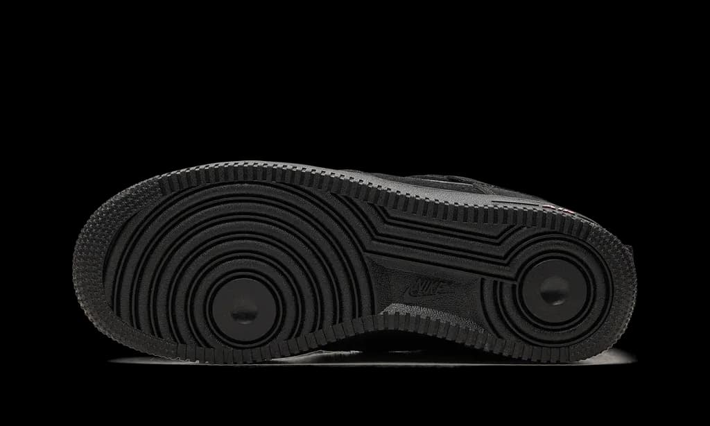 Nike Air Force 1 Low Multi-Swoosh Black Crimson | OVERCEZ