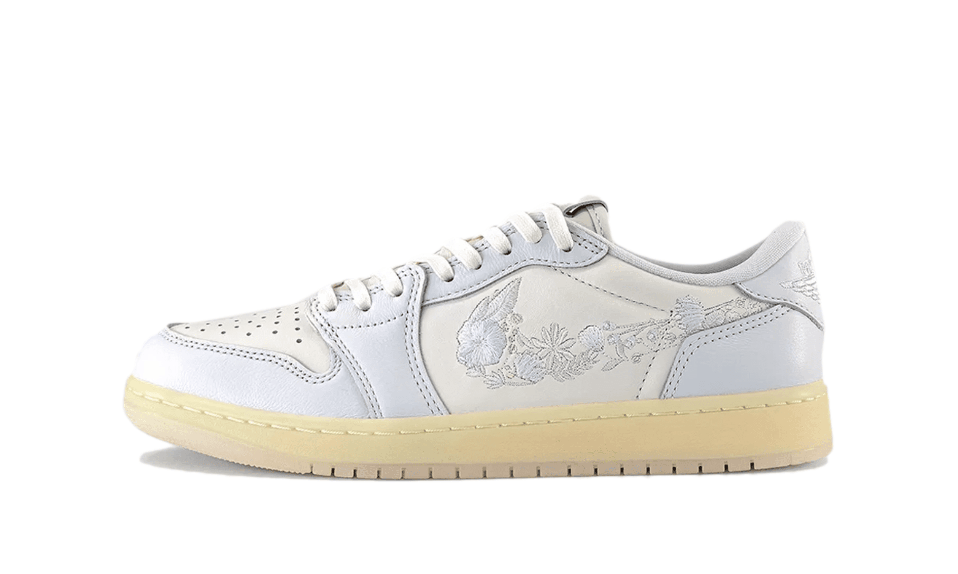 Air Jordan 1 Retro Low OG Rabbit Floral Swoosh | OVERCEZ