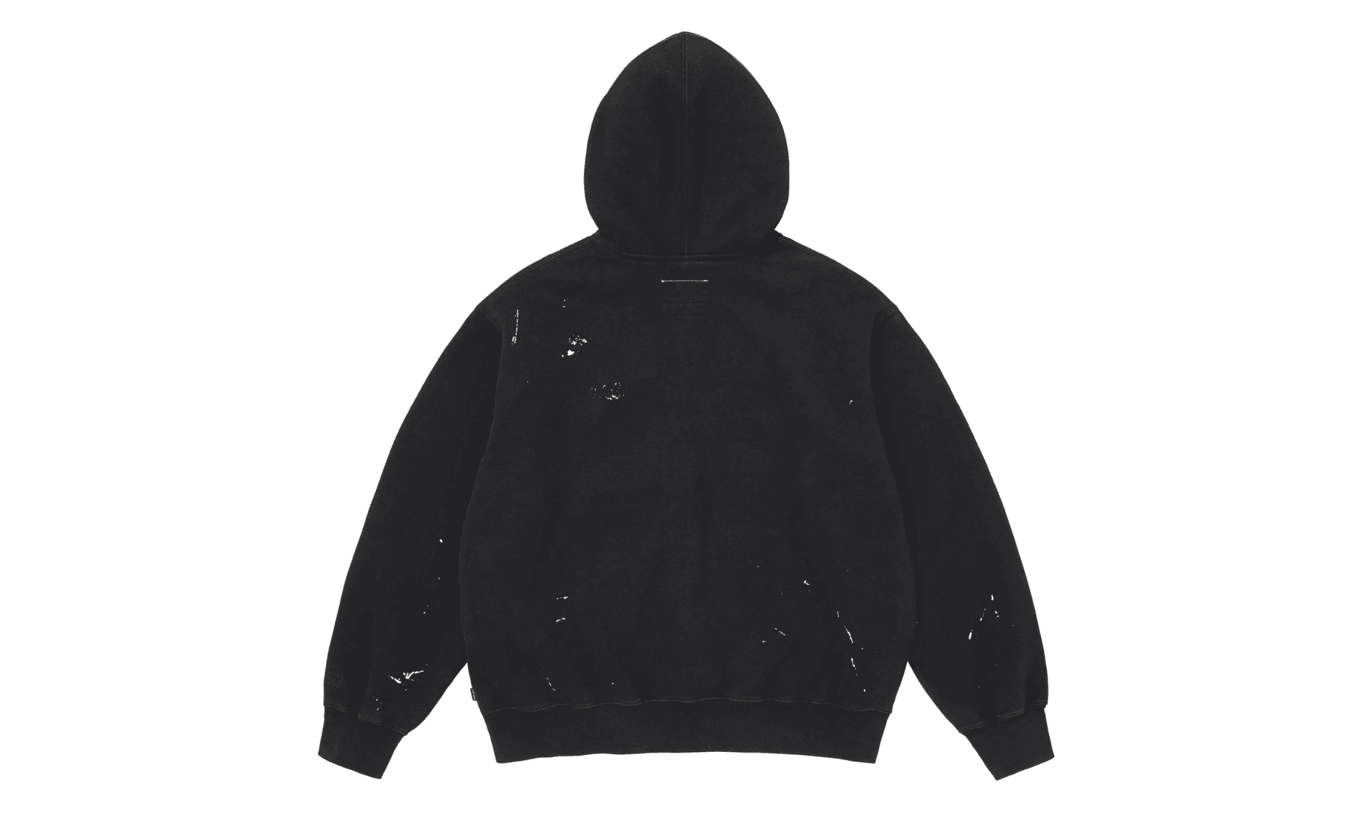 Supreme MM6 Maison Margiela Box Logo Zip Up Hooded Sweatshirt Black | OVERCEZ