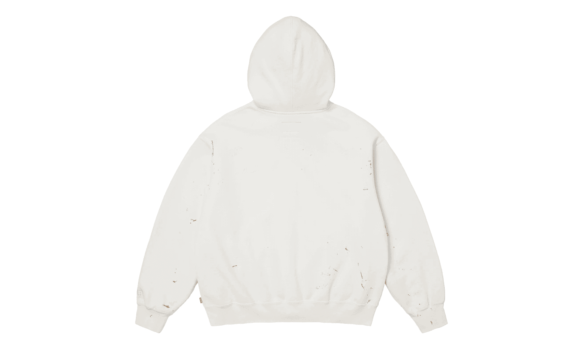Supreme MM6 Maison Margiela Box Logo Zip Up Hooded Sweatshirt White | OVERCEZ