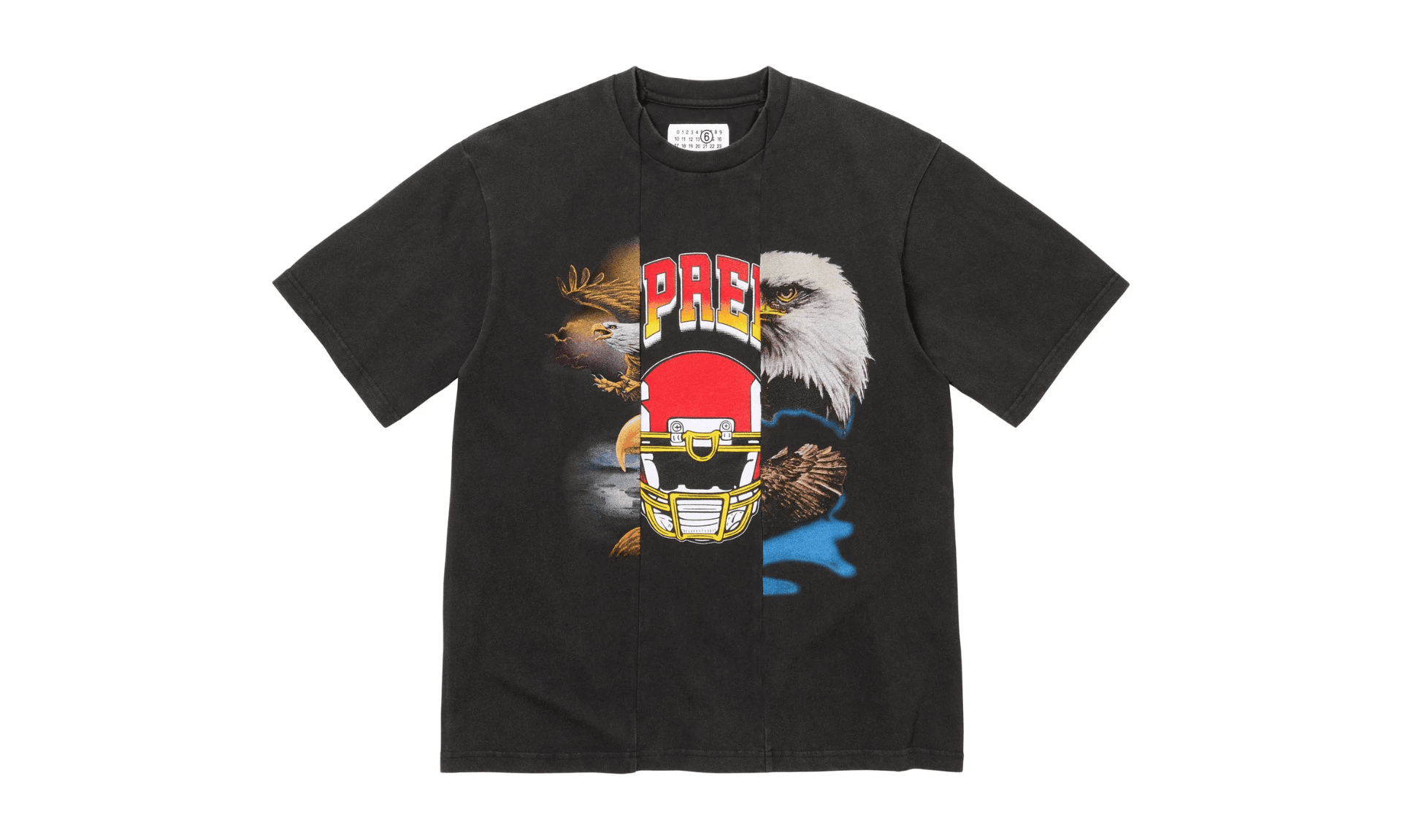 Supreme MM6 Maison Margiela Split S/S Top Black