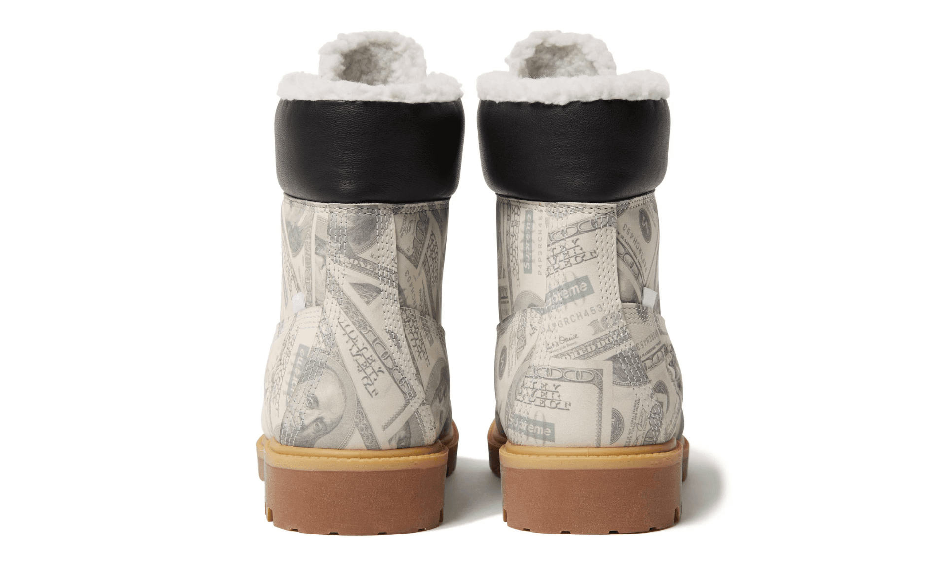 Timberland 6" Premium Waterproof Boot Supreme x MM6 Maison Margiela $100 Bills | OVERCEZ