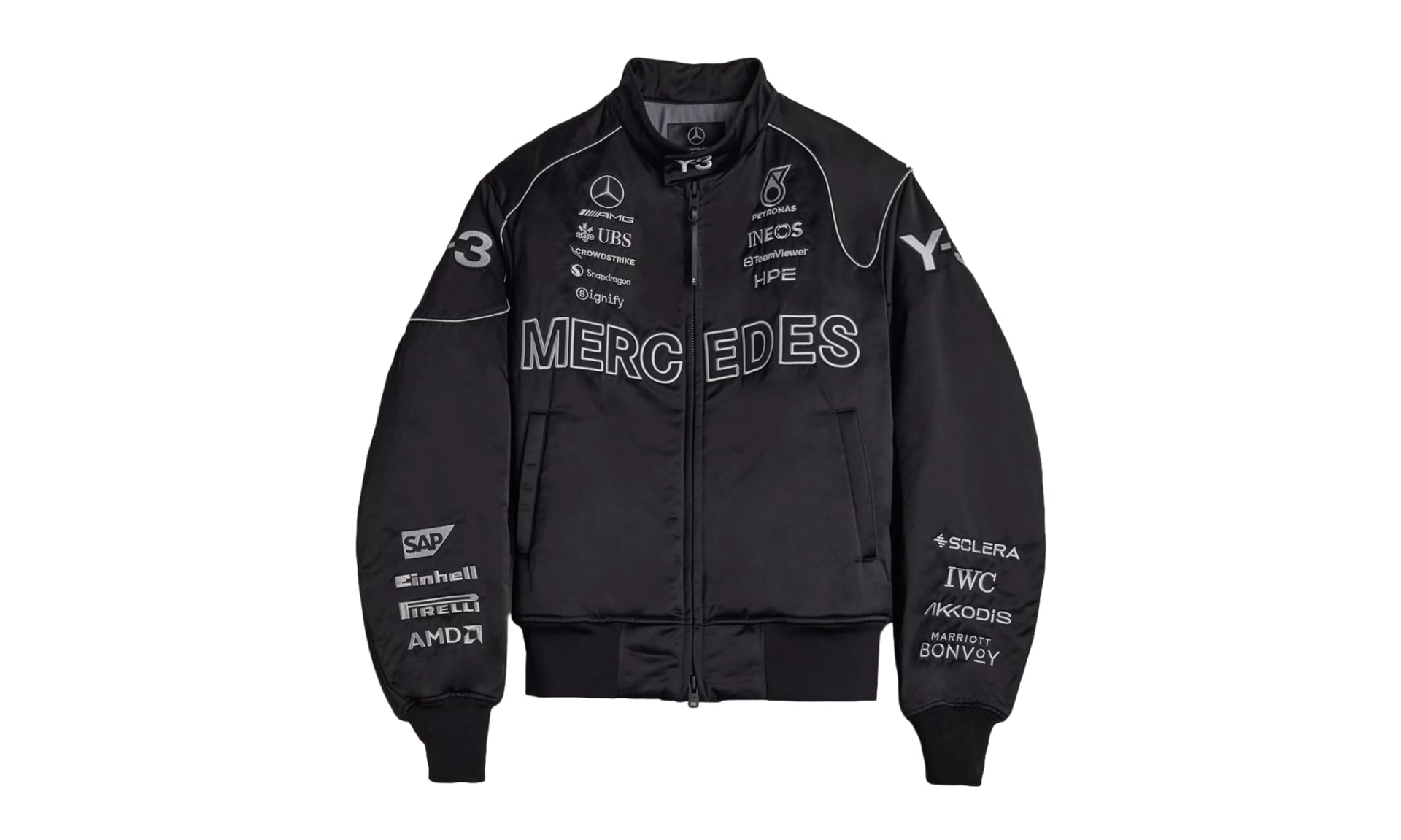 Adidas Y-3 x Mercedes-AMG Petronas F1 Team Jacket Black