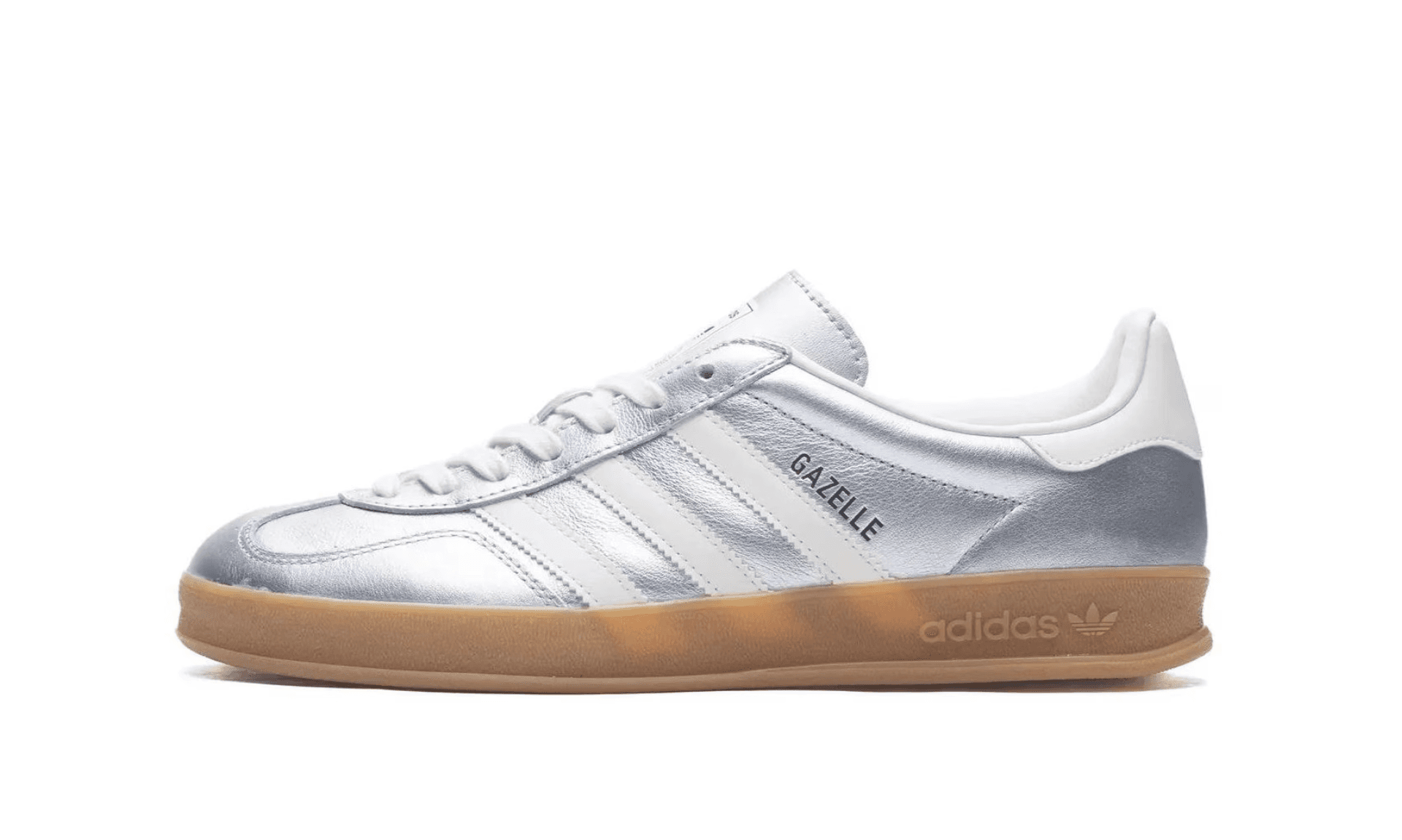 Adidas Gazelle Indoor Silver Metallic Core White | OVERCEZ