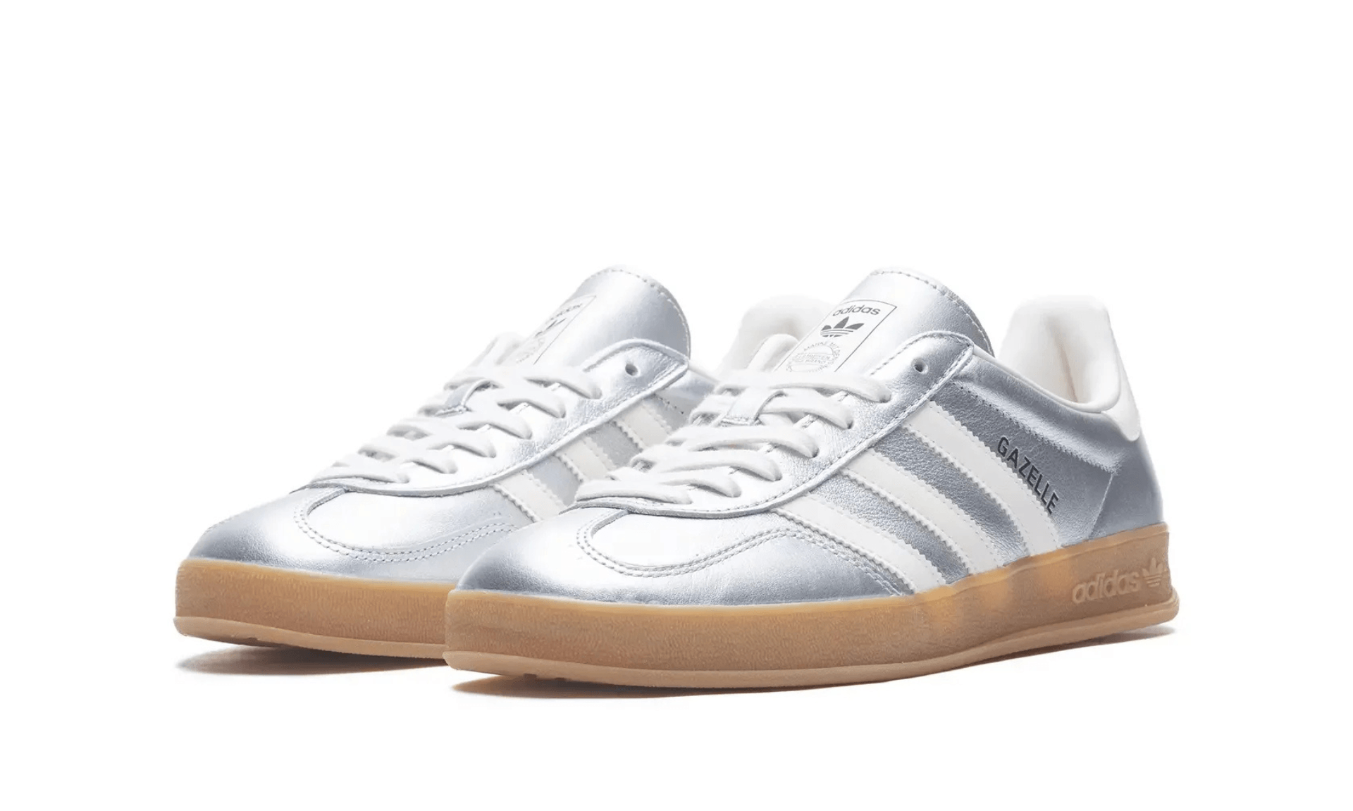 Adidas Gazelle Indoor Silver Metallic Core White