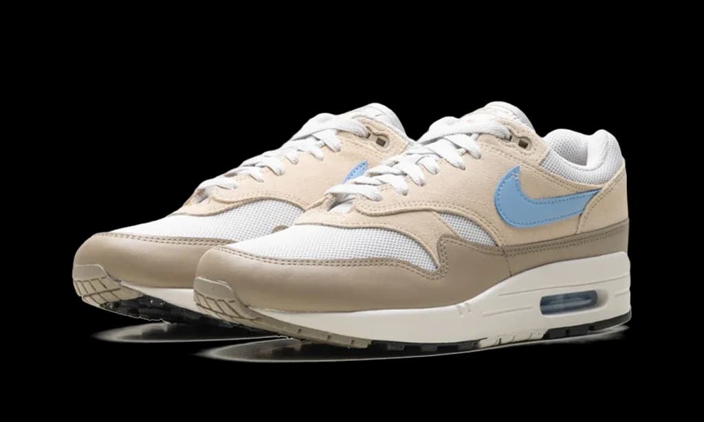 Nike Air Max 1 Essential Light Bone Psychic Blue | OVERCEZ