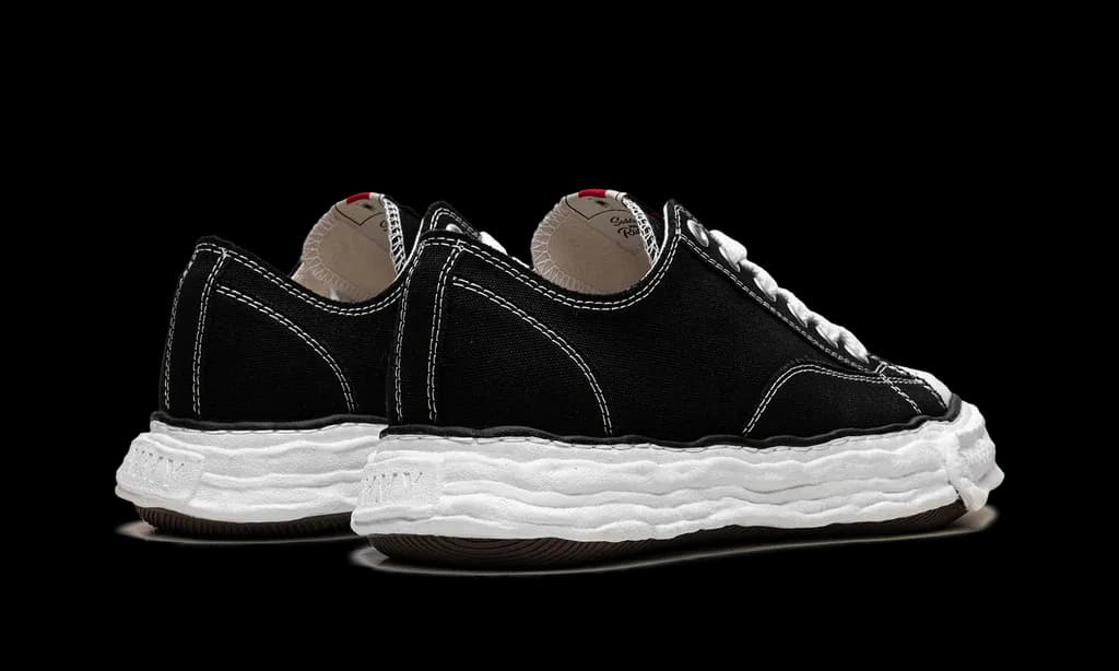 Maison Mihara Yasuhiro Peterson 23 OG Sole Canvas Low Black | OVERCEZ