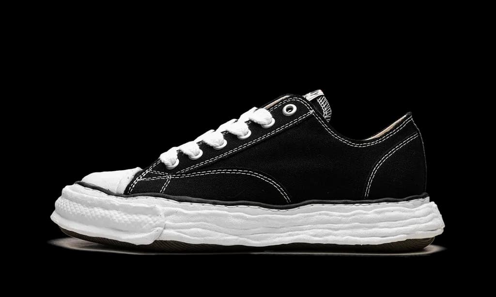 Maison Mihara Yasuhiro Peterson 23 OG Sole Canvas Low Black | OVERCEZ
