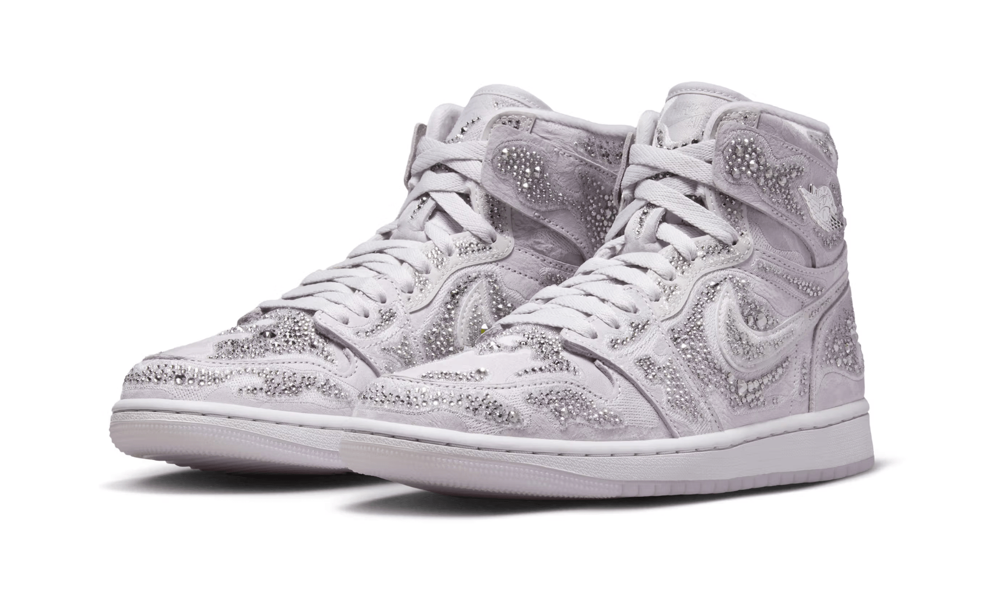 Air Jordan 1 Retro High OG Swarovski Vast Grey (W)