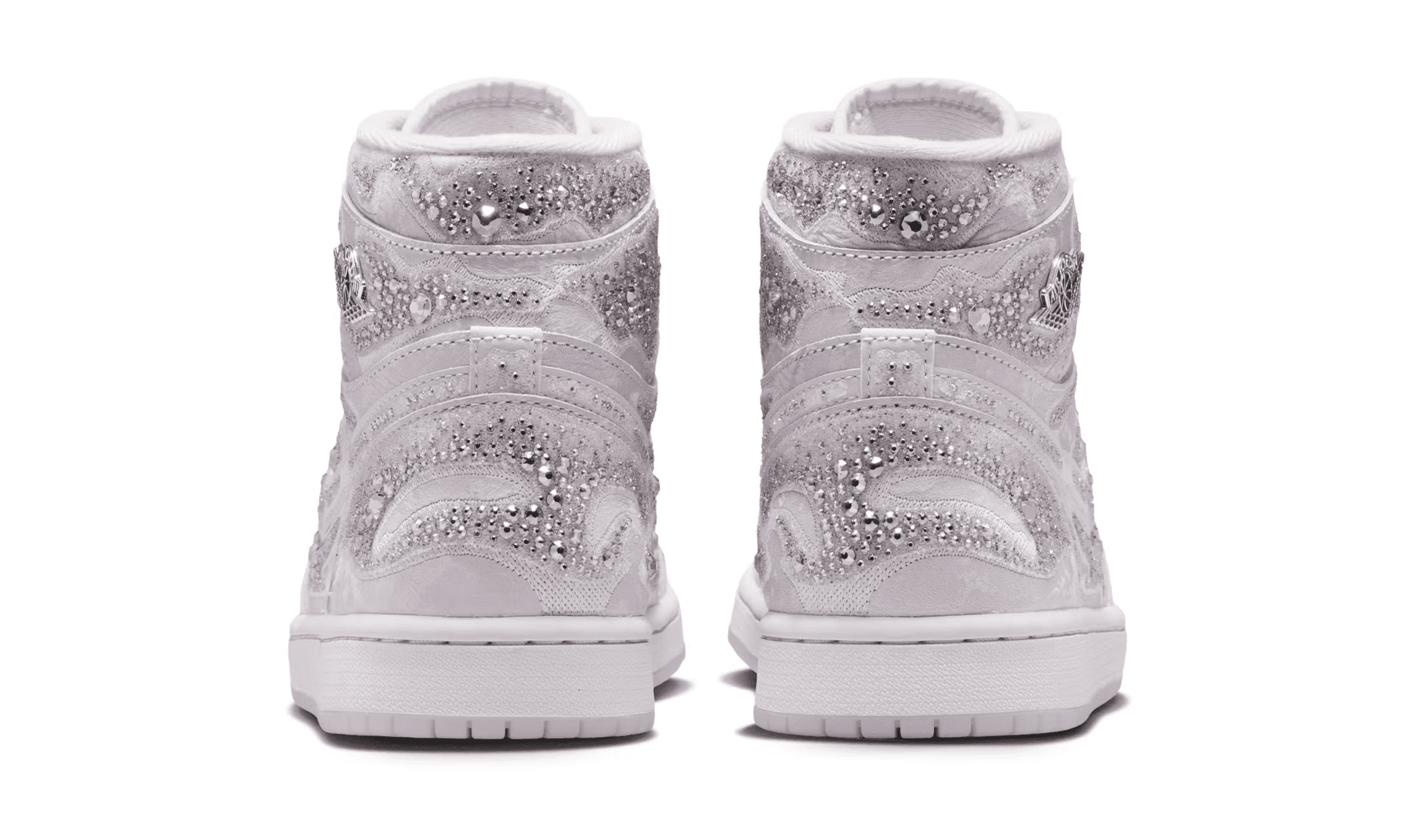 Air Jordan 1 Retro High OG Swarovski Vast Grey (W) | OVERCEZ