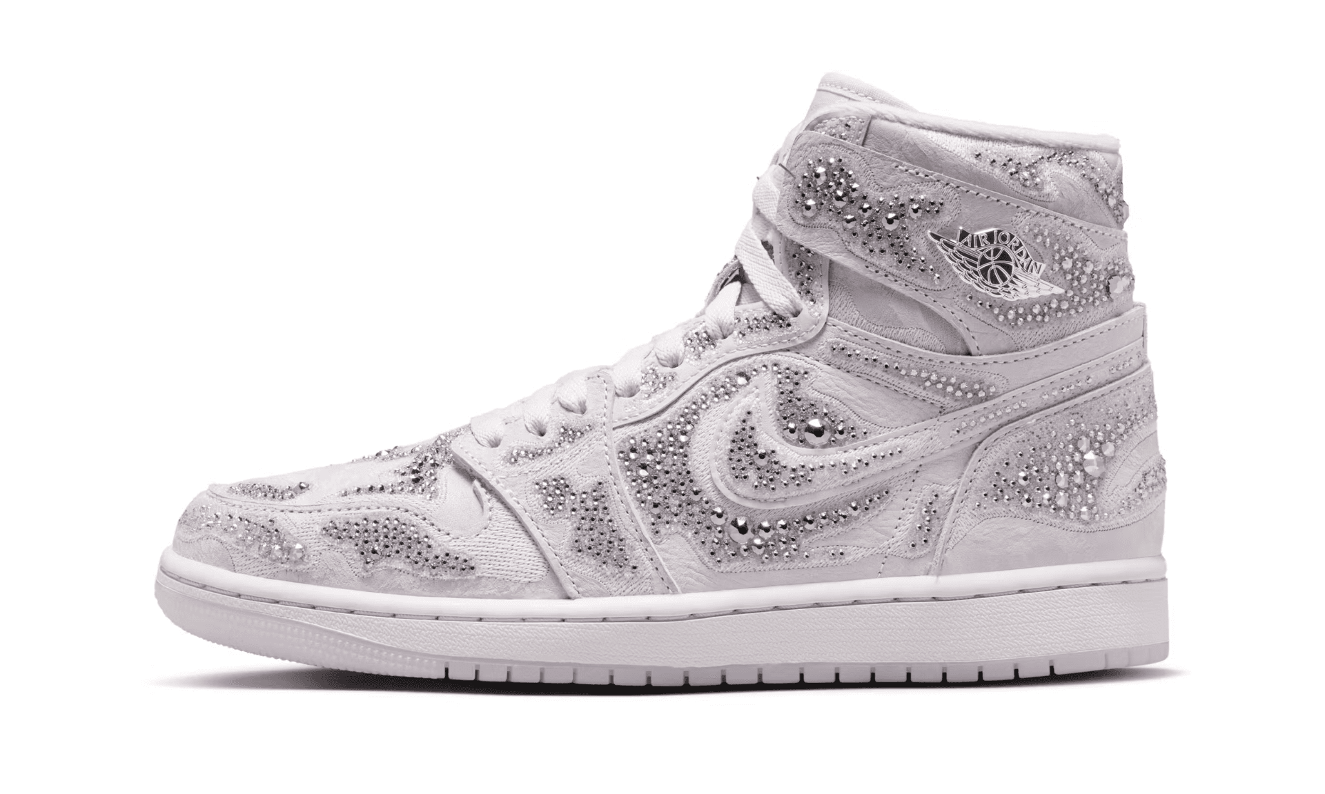 Air Jordan 1 Retro High OG Swarovski Vast Grey (W) | OVERCEZ
