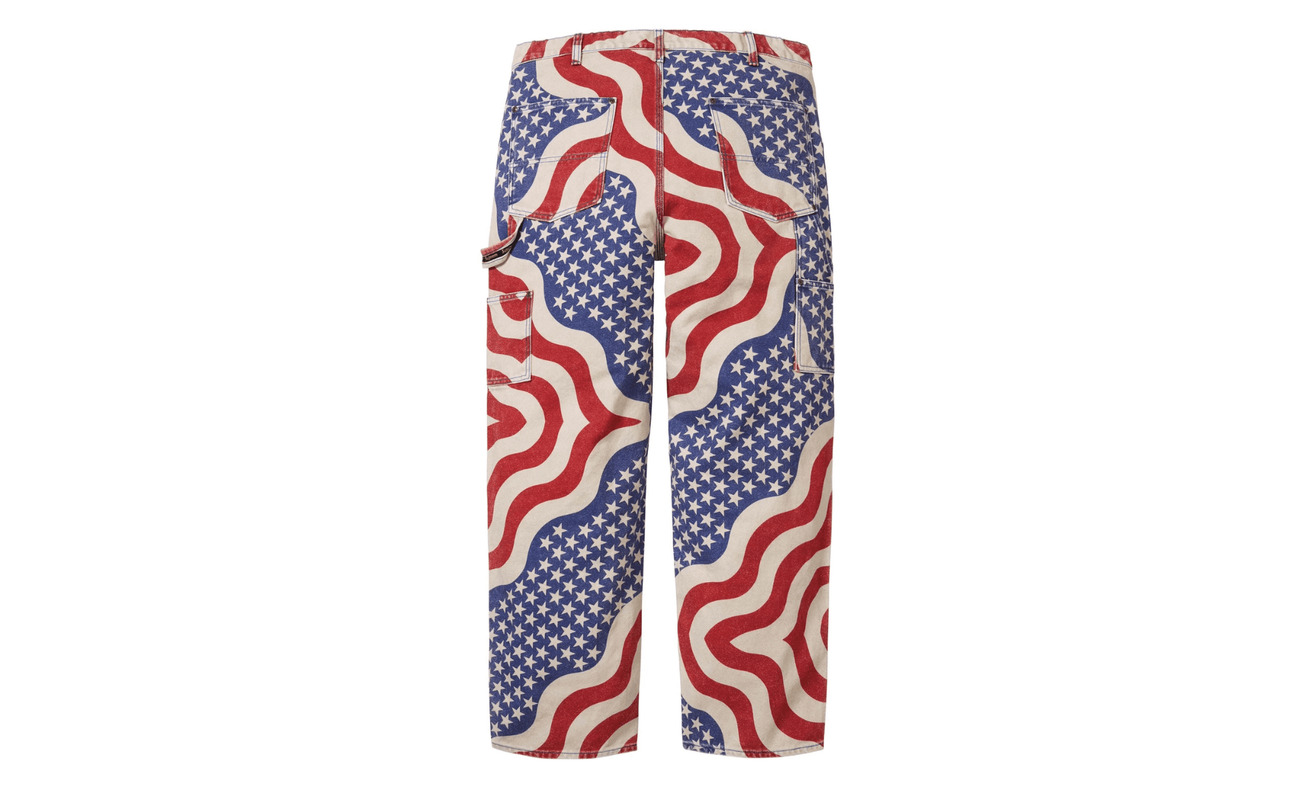 Supreme Flag Double Knee Painter Pant Multicolor | OVERCEZ