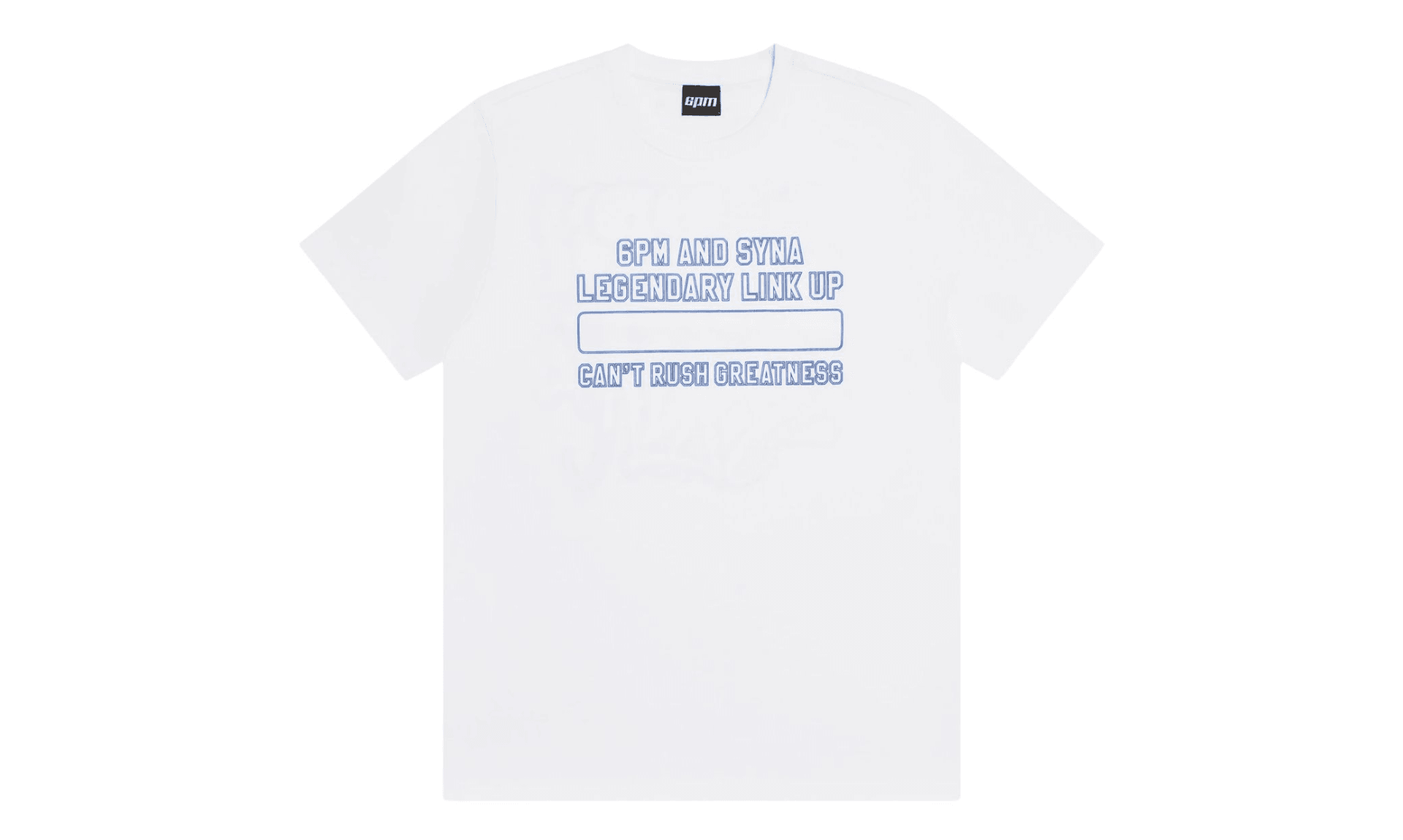 Syna World x Central Cee x 6PM Link Up Tee White