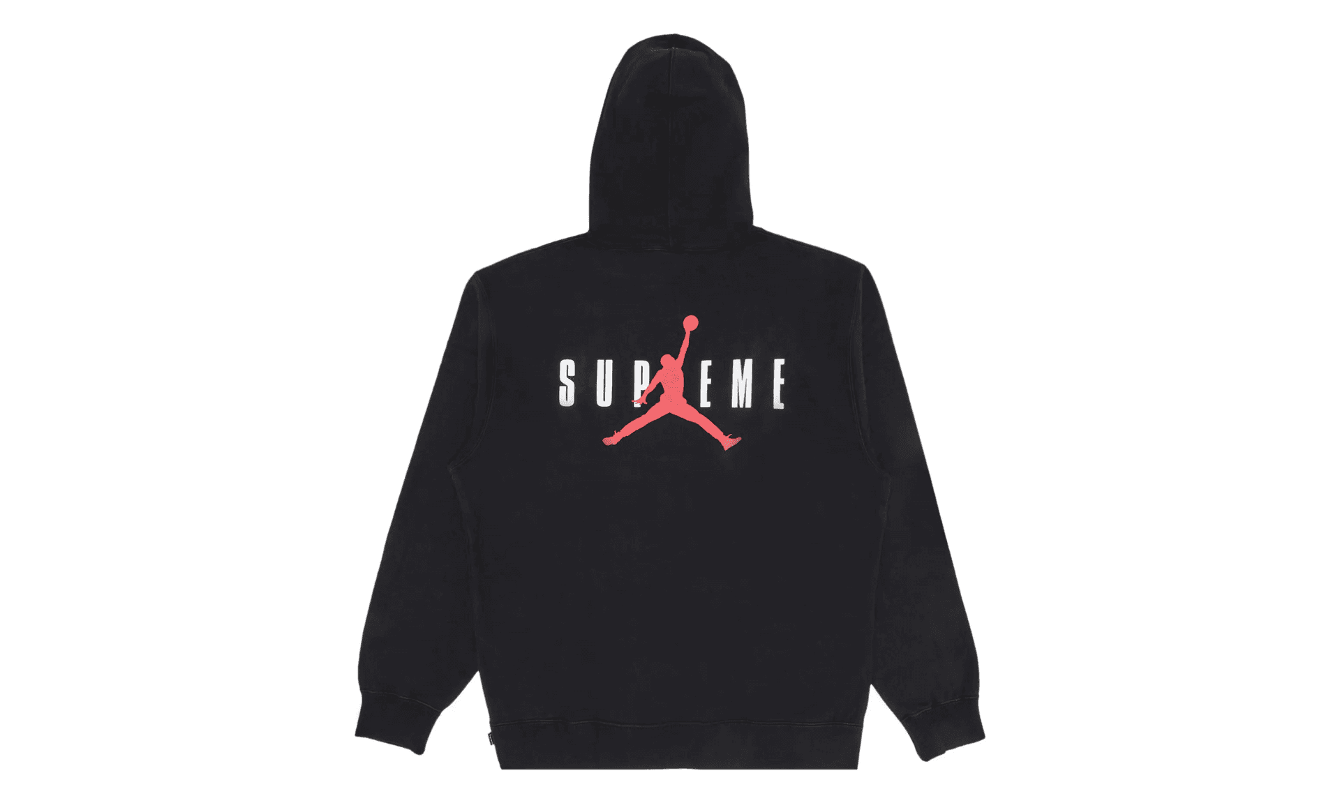 Supreme Jordan Hoodie Sweatshirt Black | OVERCEZ