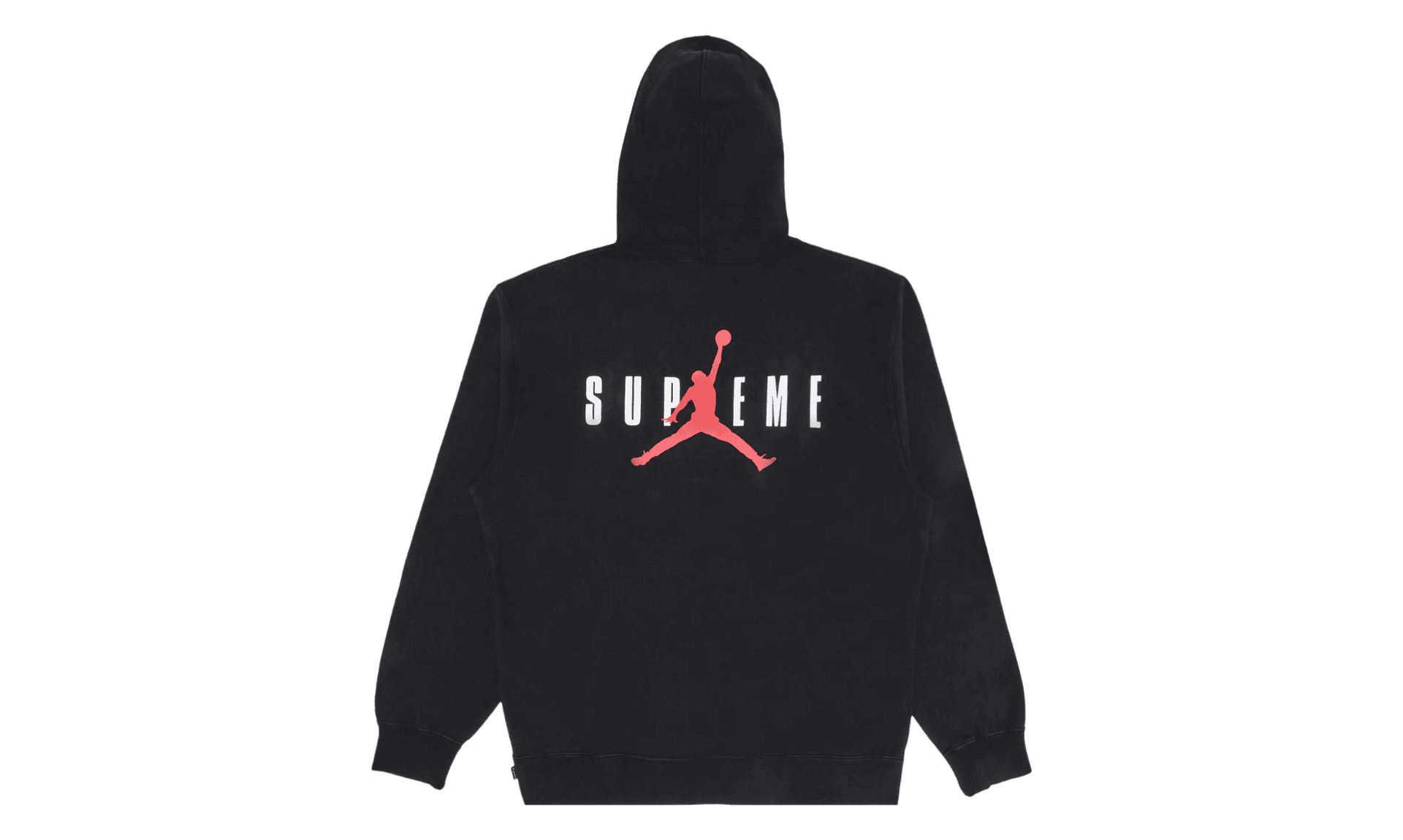 Supreme Jordan Hoodie Sweatshirt Black