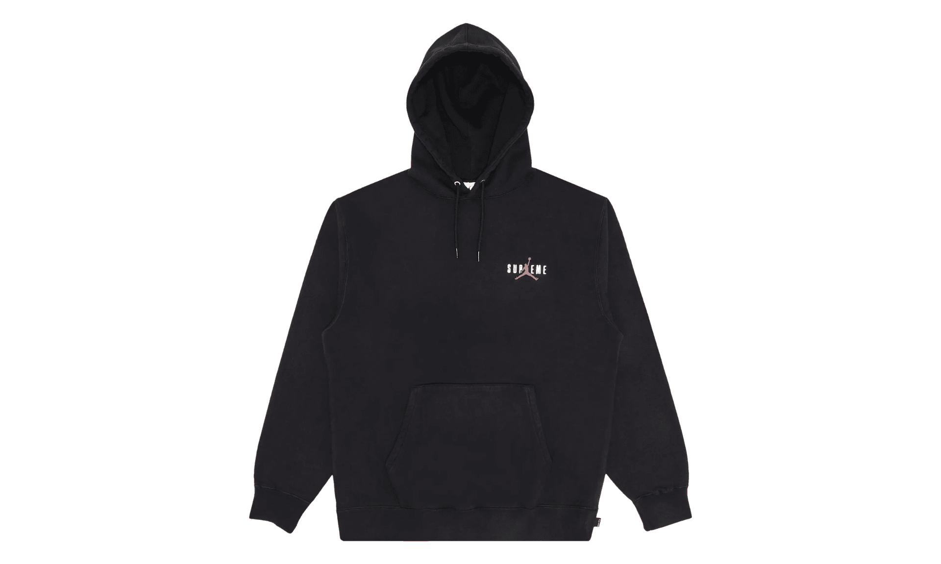 Supreme Jordan Hoodie Sweatshirt Black | OVERCEZ