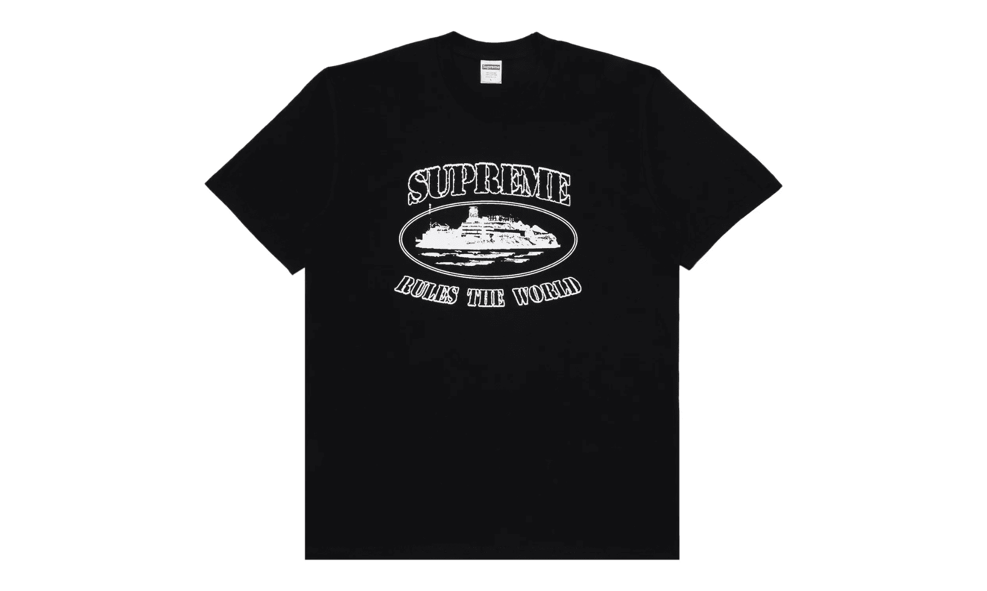 Supreme Corteiz Rules The World Tee Black | OVERCEZ