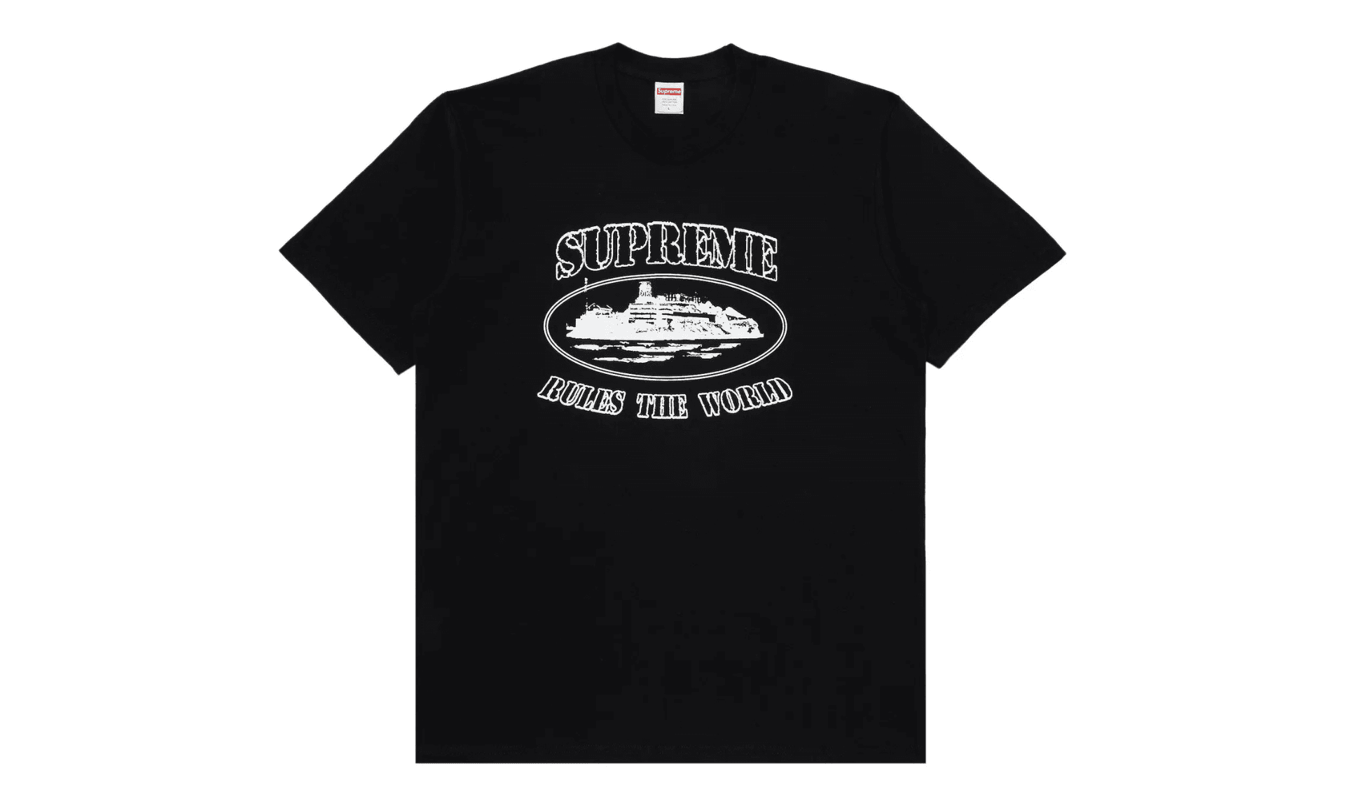 Supreme Corteiz Rules The World Tee Black