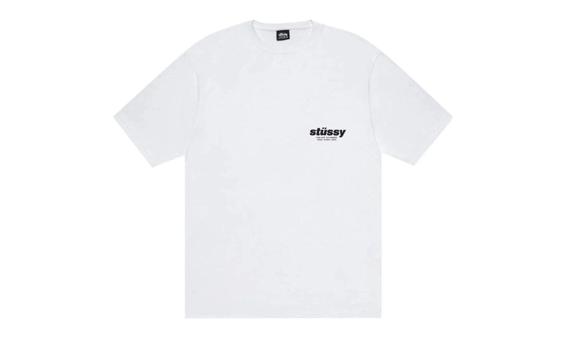 Stussy Rollers Tee White