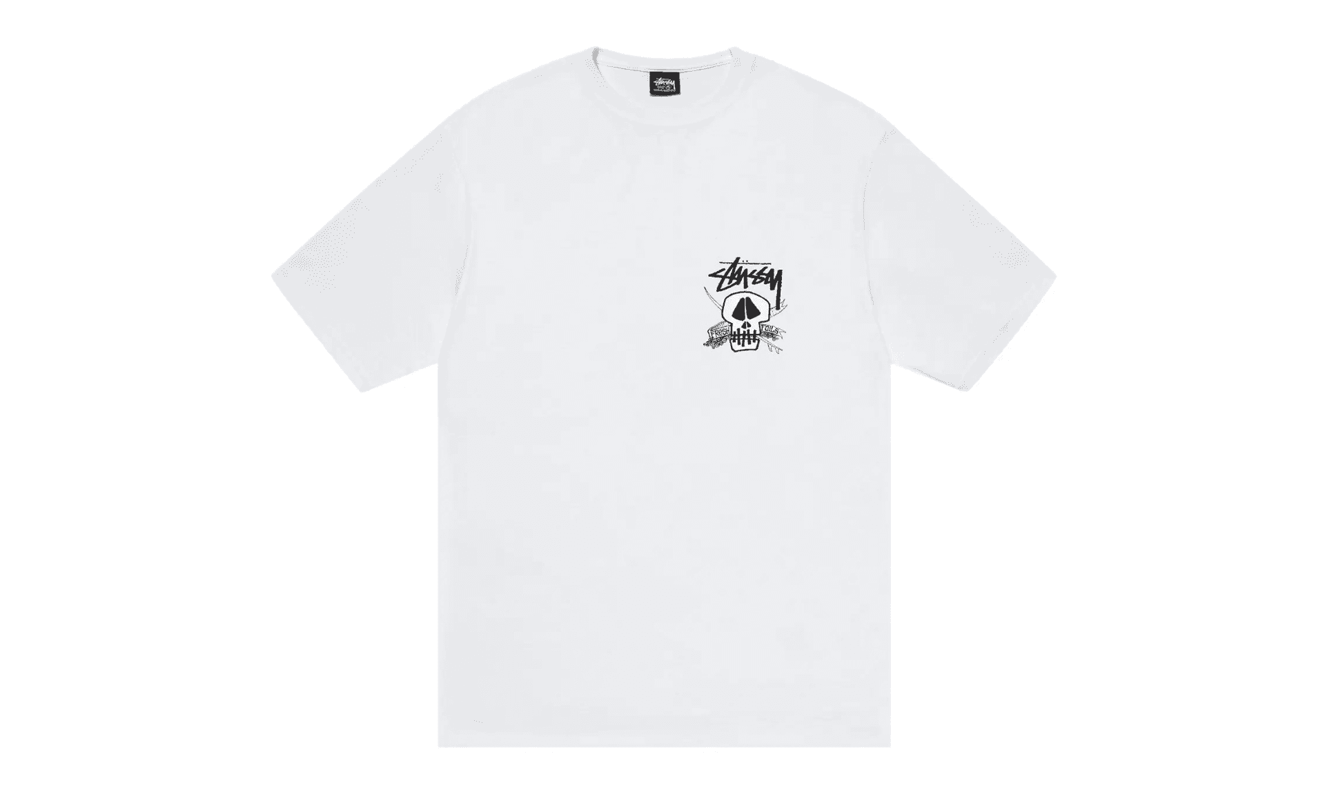 Stussy Fresh Foils Tee White | OVERCEZ