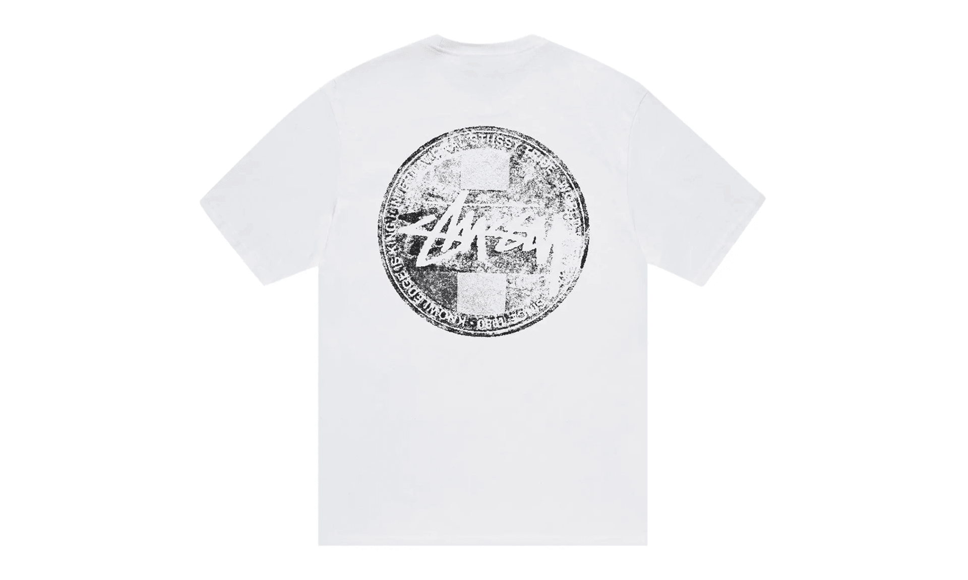 Stussy Dot Stamp Tee White