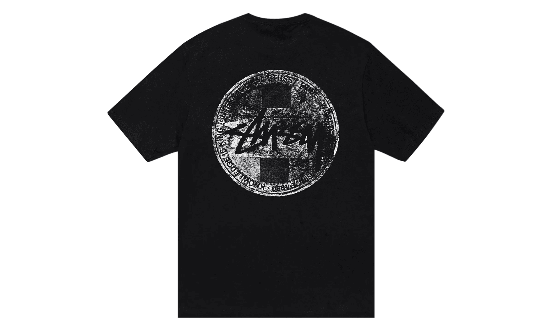Stussy Dot Stamp Tee Black | OVERCEZ