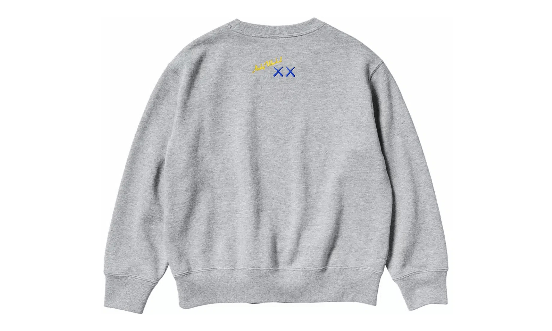 KAWS x Uniqlo Warhol Graphic Sweatshirt Gray