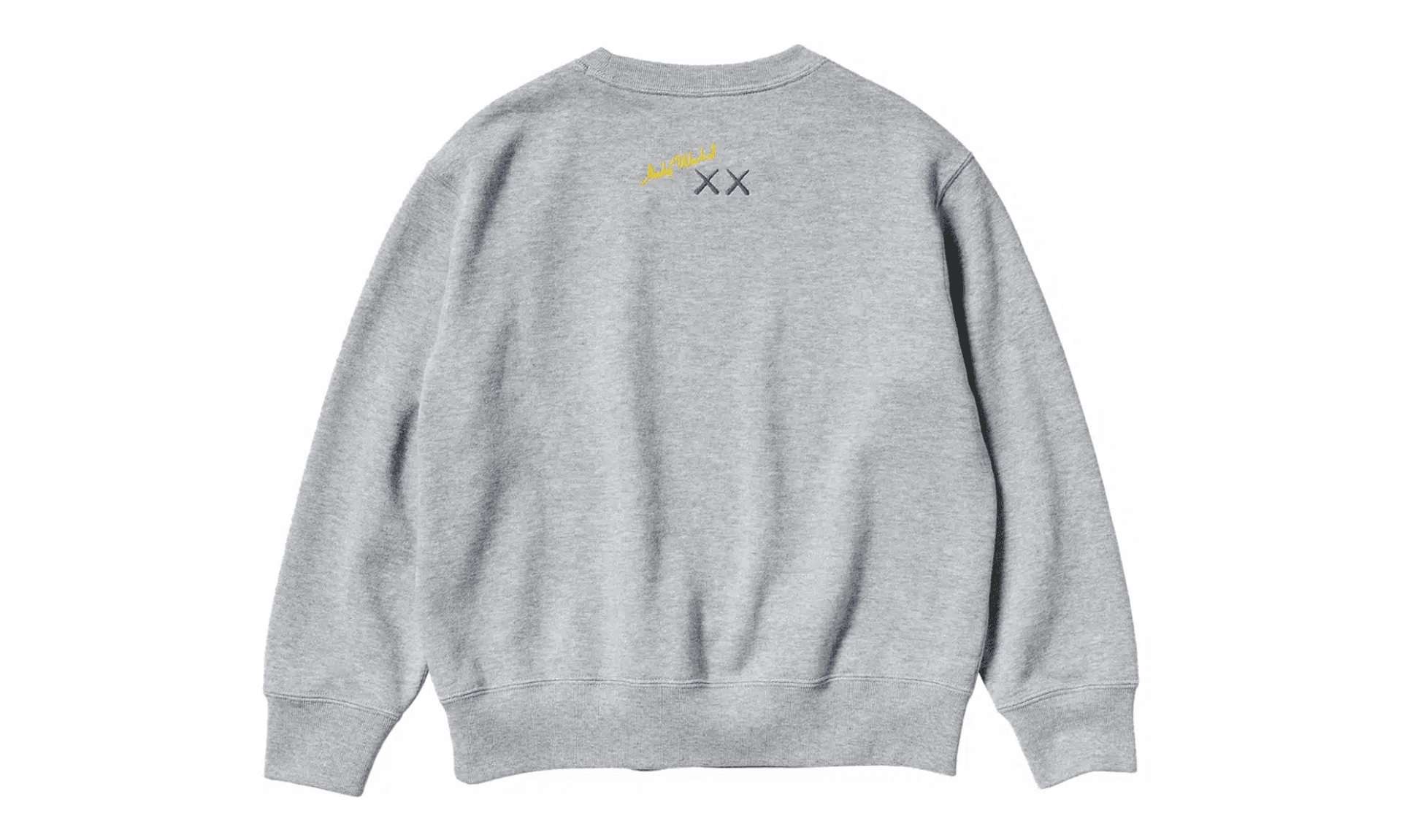 KAWS x Uniqlo Warhol Graphic Sweatshirt Gray | OVERCEZ