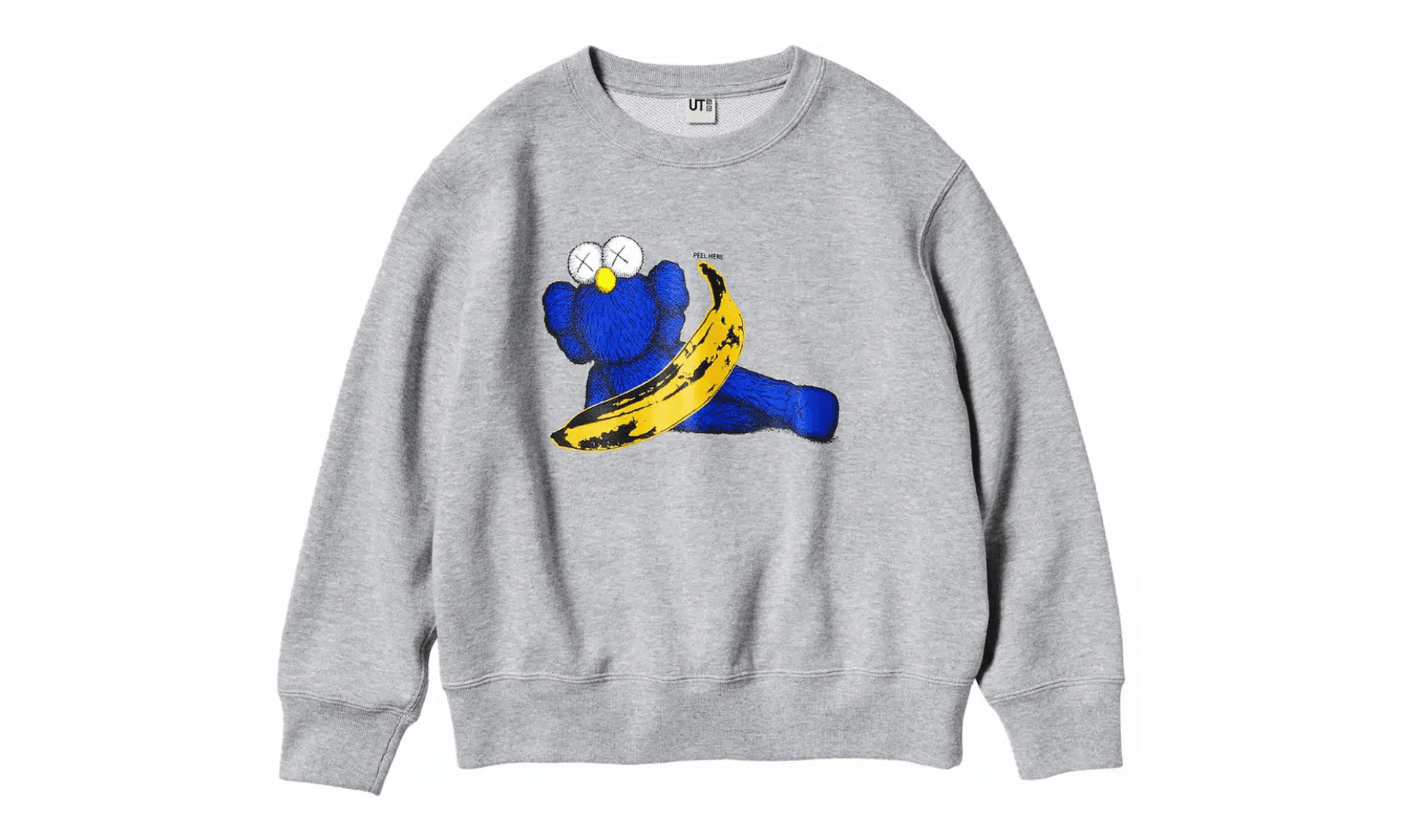KAWS x Uniqlo Warhol Graphic Sweatshirt Gray