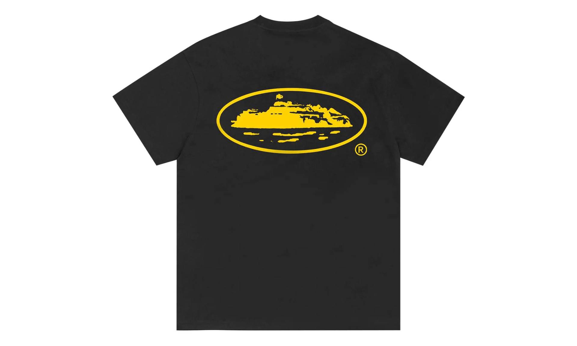 Corteiz OG Island Tee Black Yellow