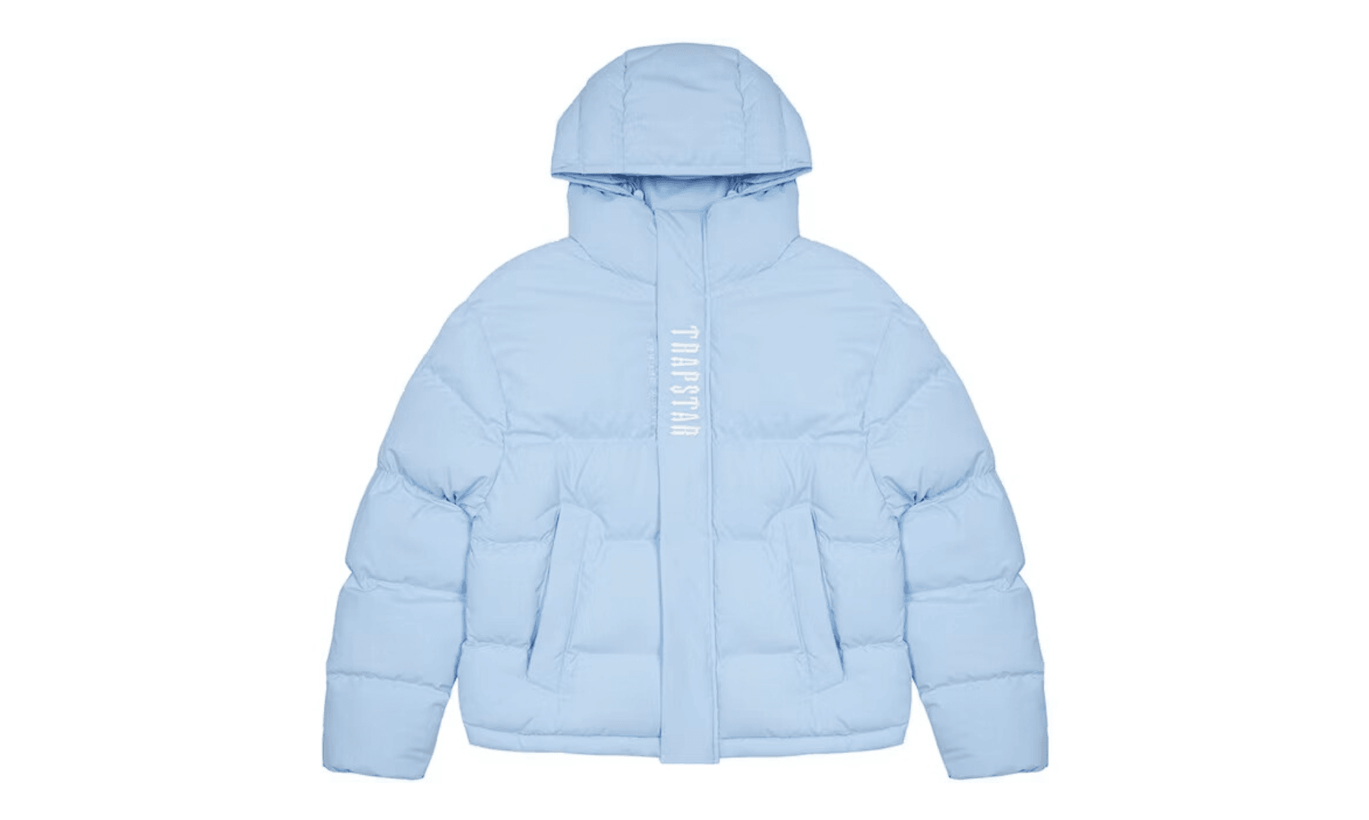 Trapstar Decoded Hooded Puffer 2.0 Ice Blue