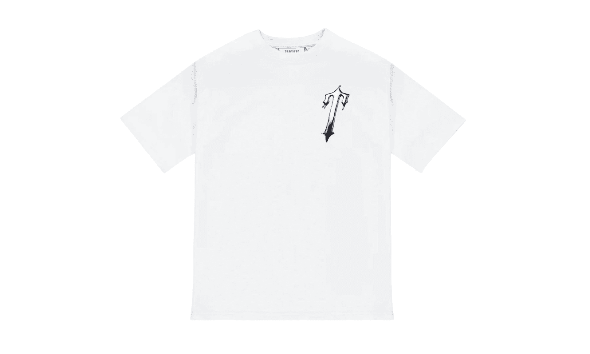 Trapstar Chrome Tee White | OVERCEZ