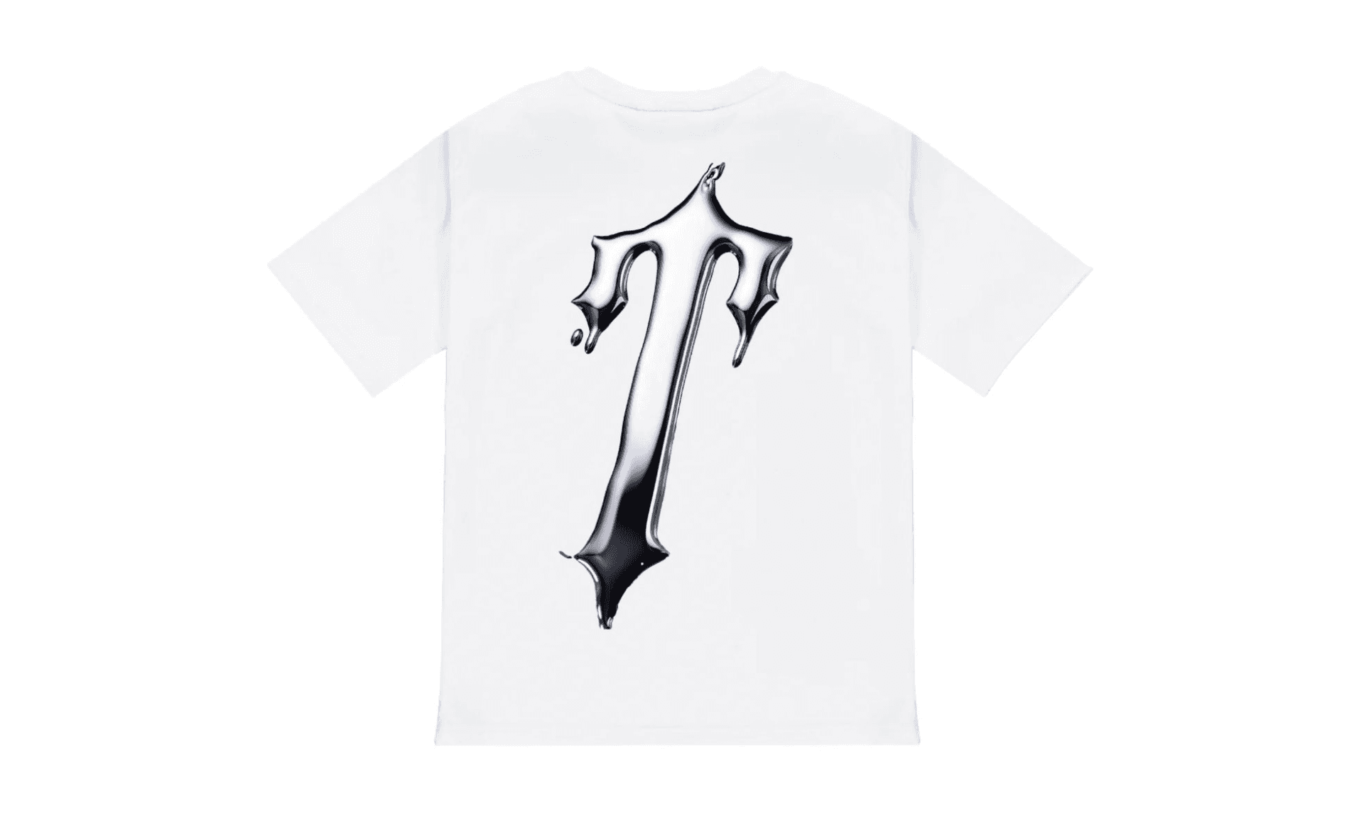 Trapstar Chrome Tee White | OVERCEZ