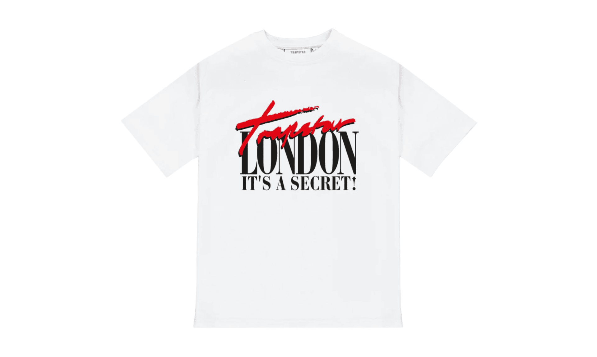 Trapstar London Tee White Red | OVERCEZ